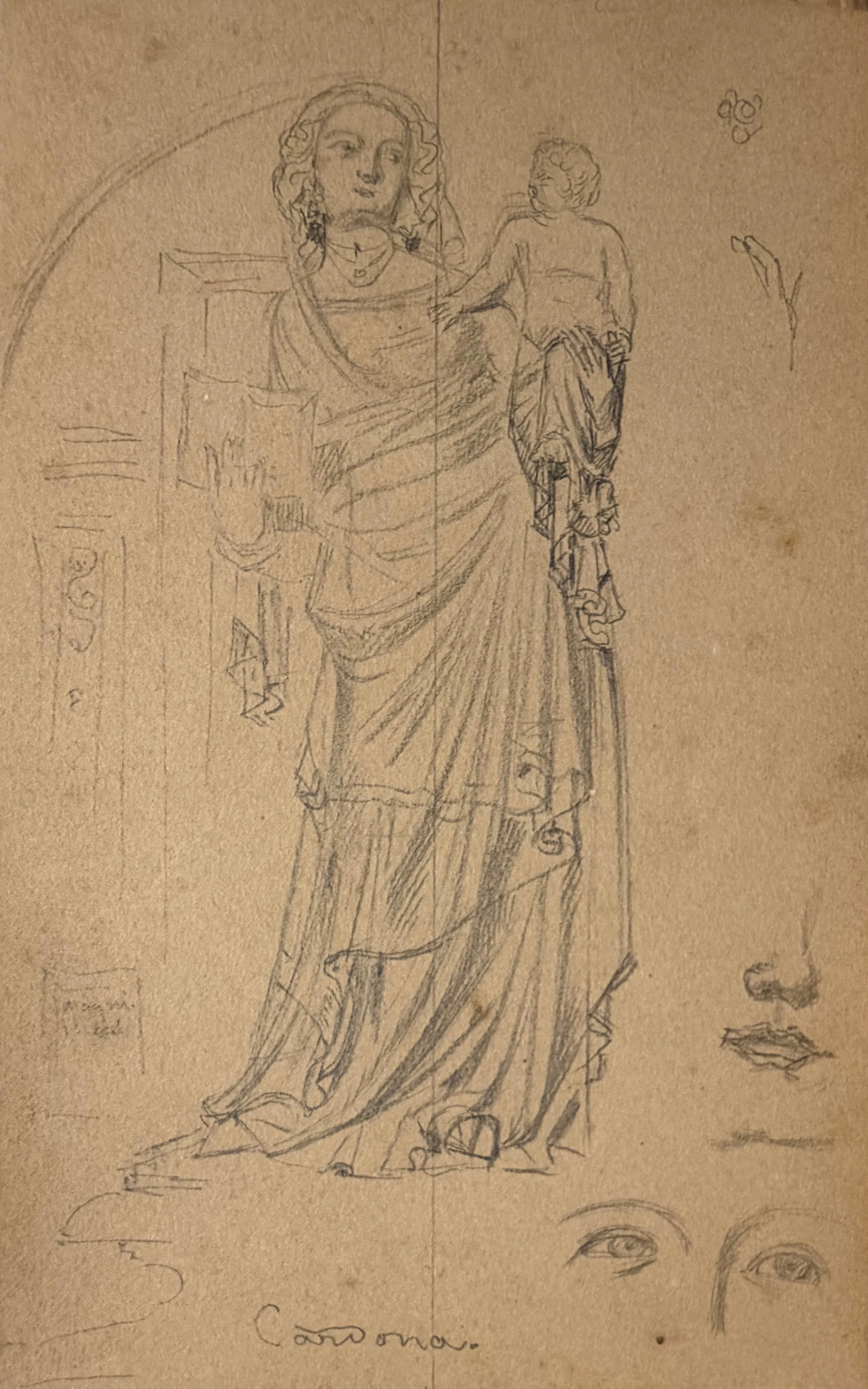 LLUÍS RIGALT FARRIOLS. Sketchbook of landscapes, antiquities and architecture.