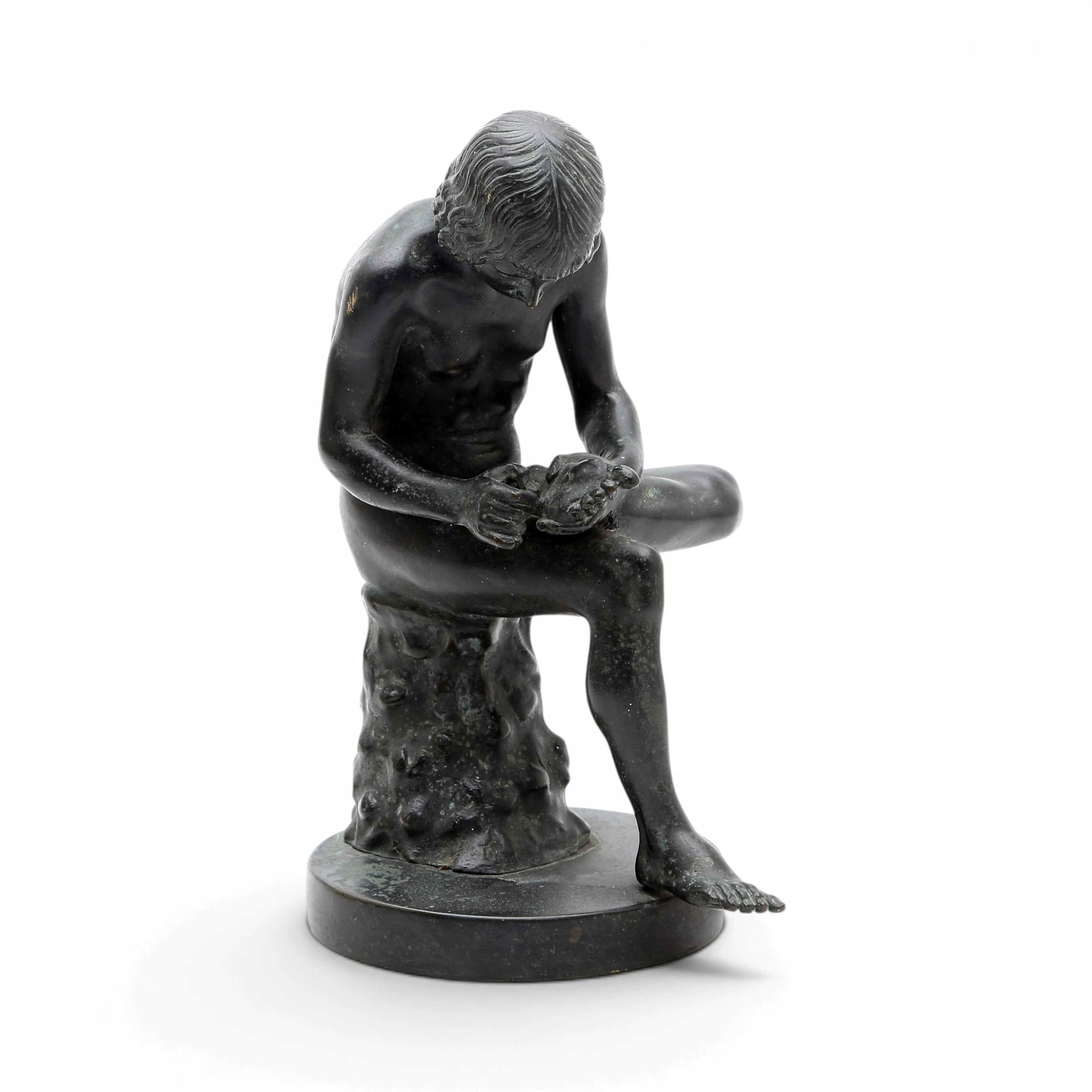 ITALIAN SCHOOL, 20TH CENTURY. Boy with Thorn.