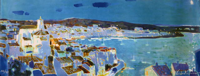 LLUÍS AMER. View of Cadaqués.