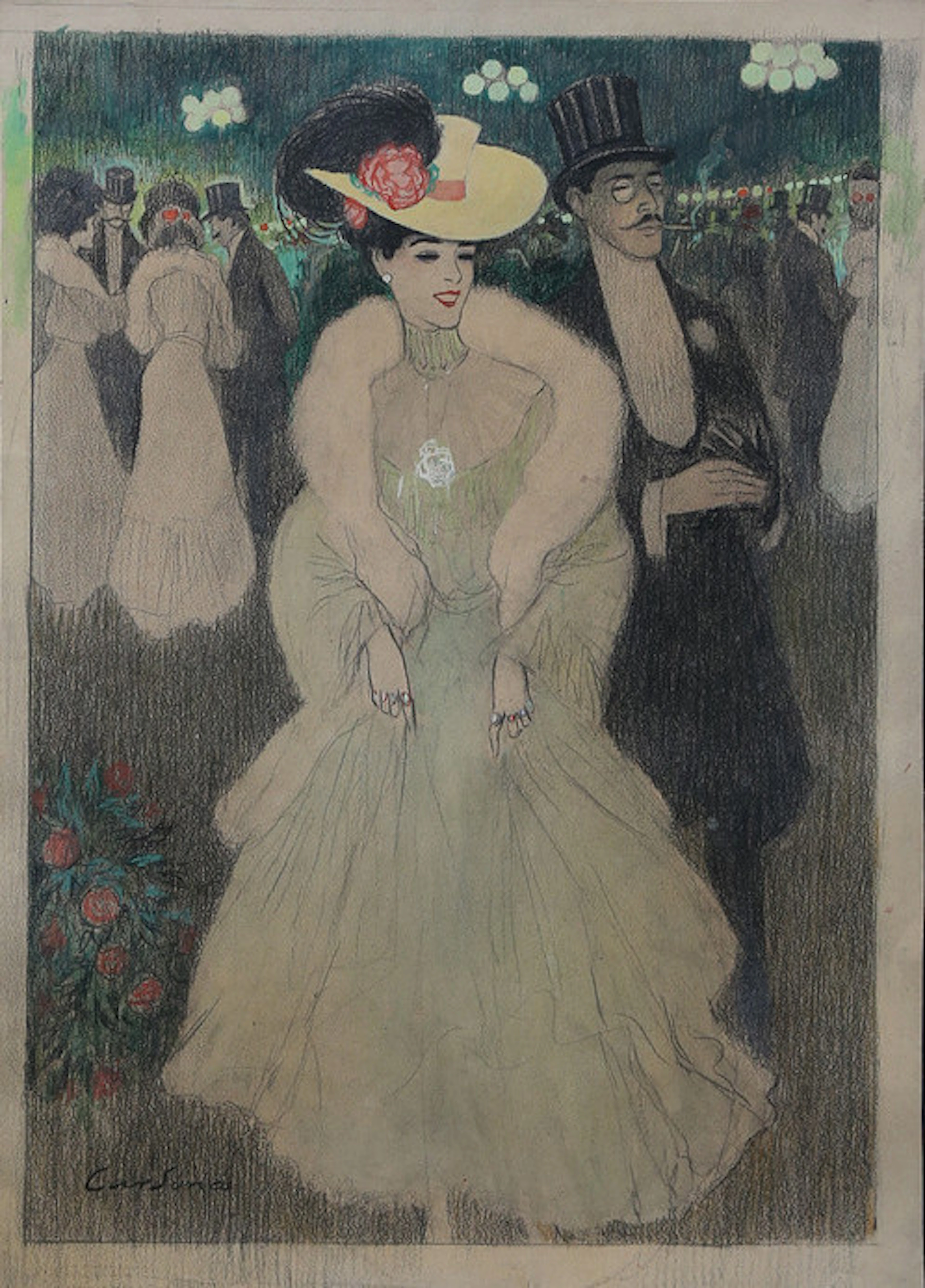 JOAN CARDONA LLADÓS. Parisian scene.