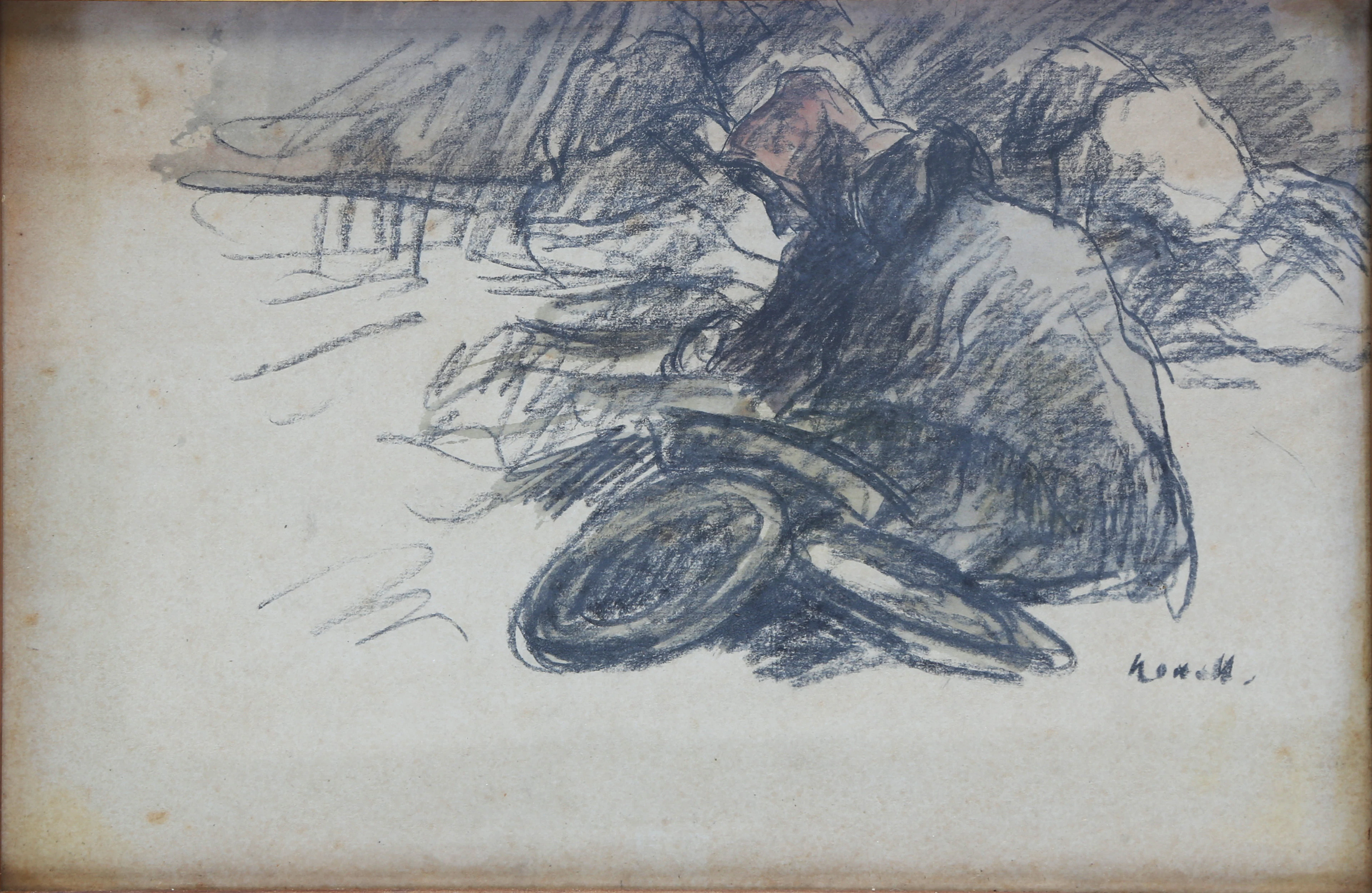 ISIDRE NONELL. Seated woman.