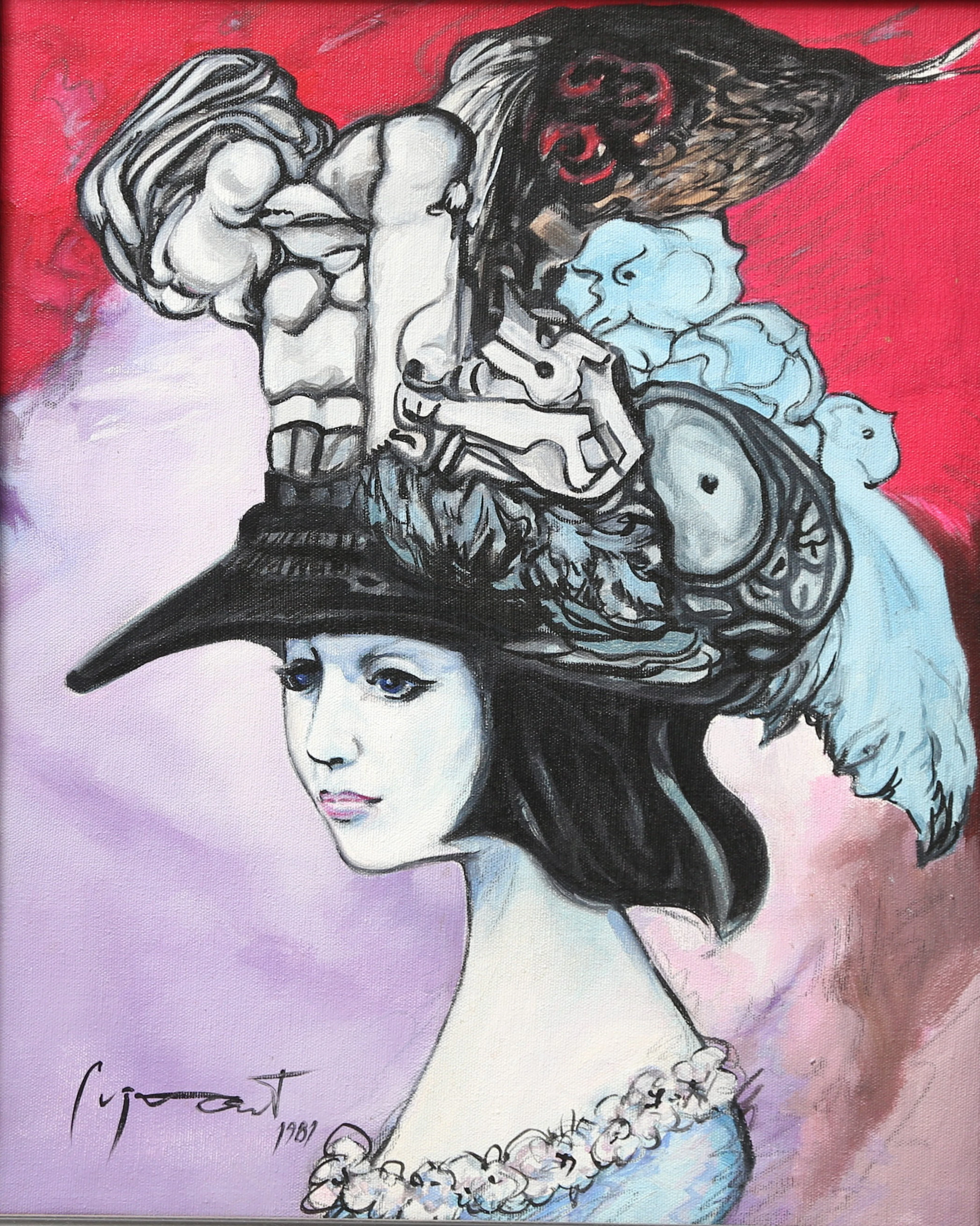 MODEST CUIXART. A girl.