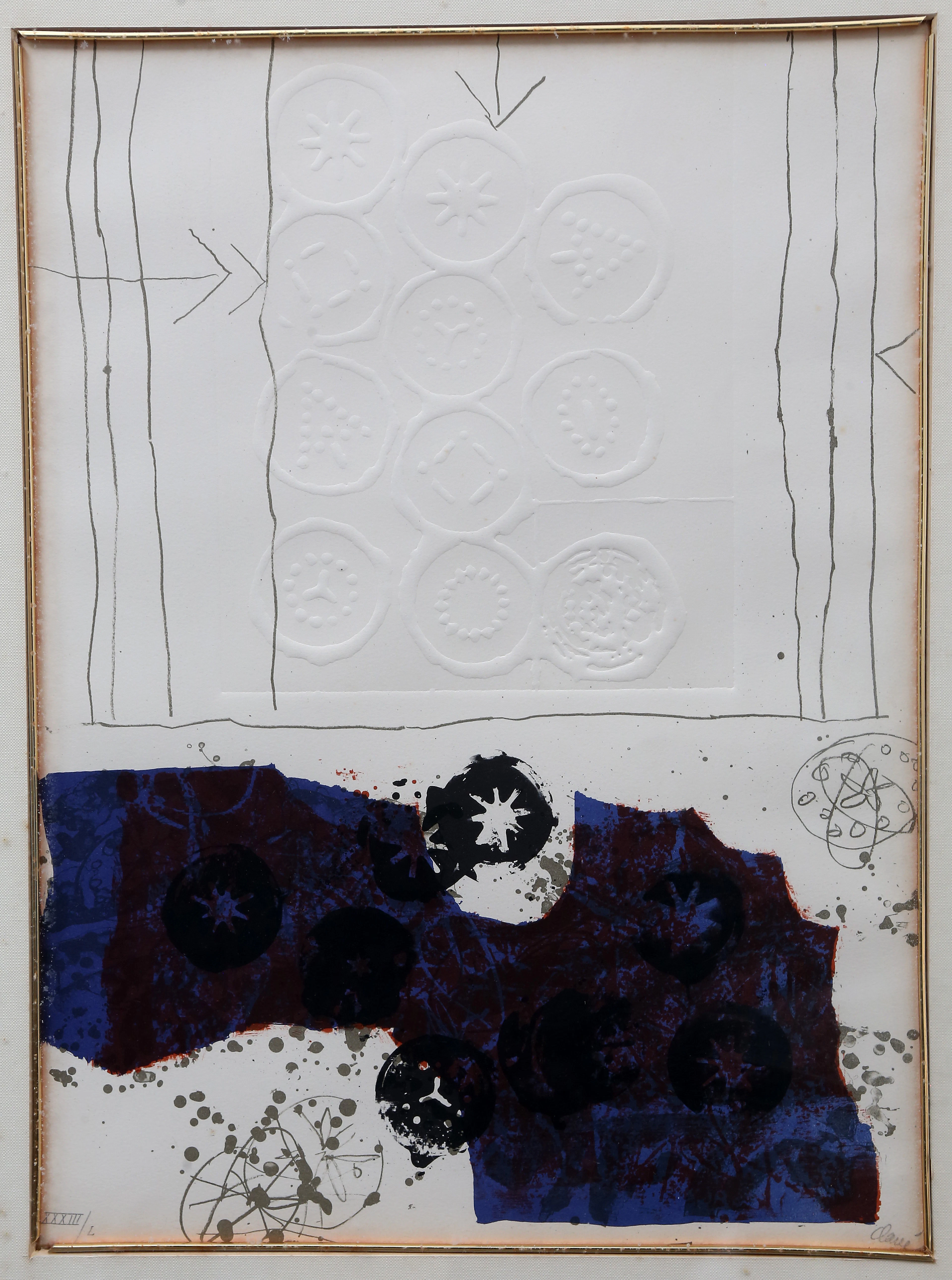 ANTONI CLAVÉ. Composition.