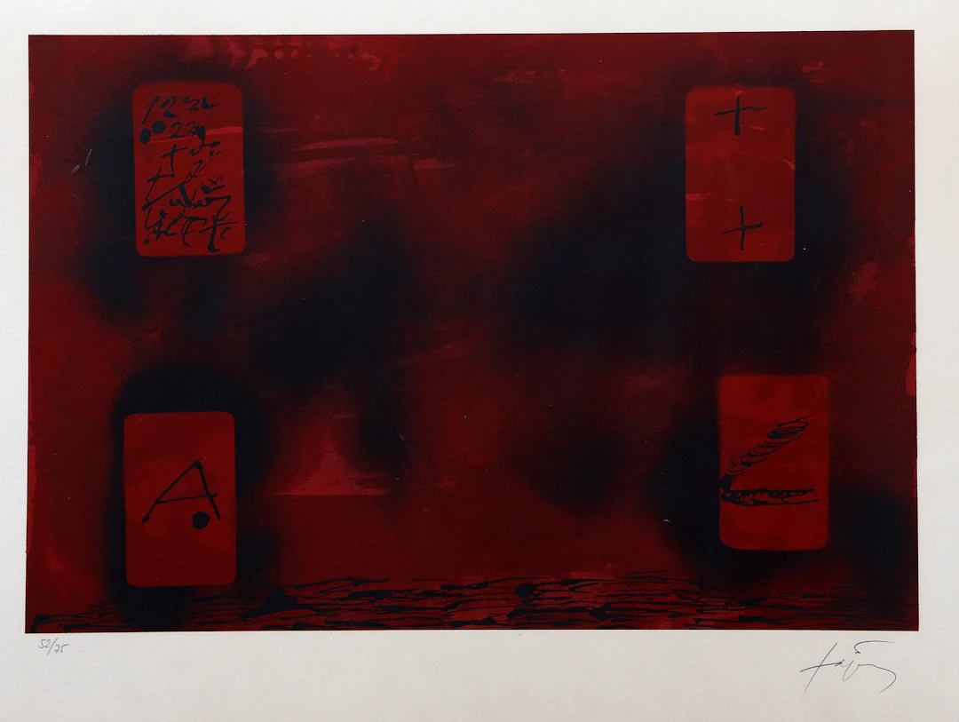 ANTONI TÀPIES. Untitled.