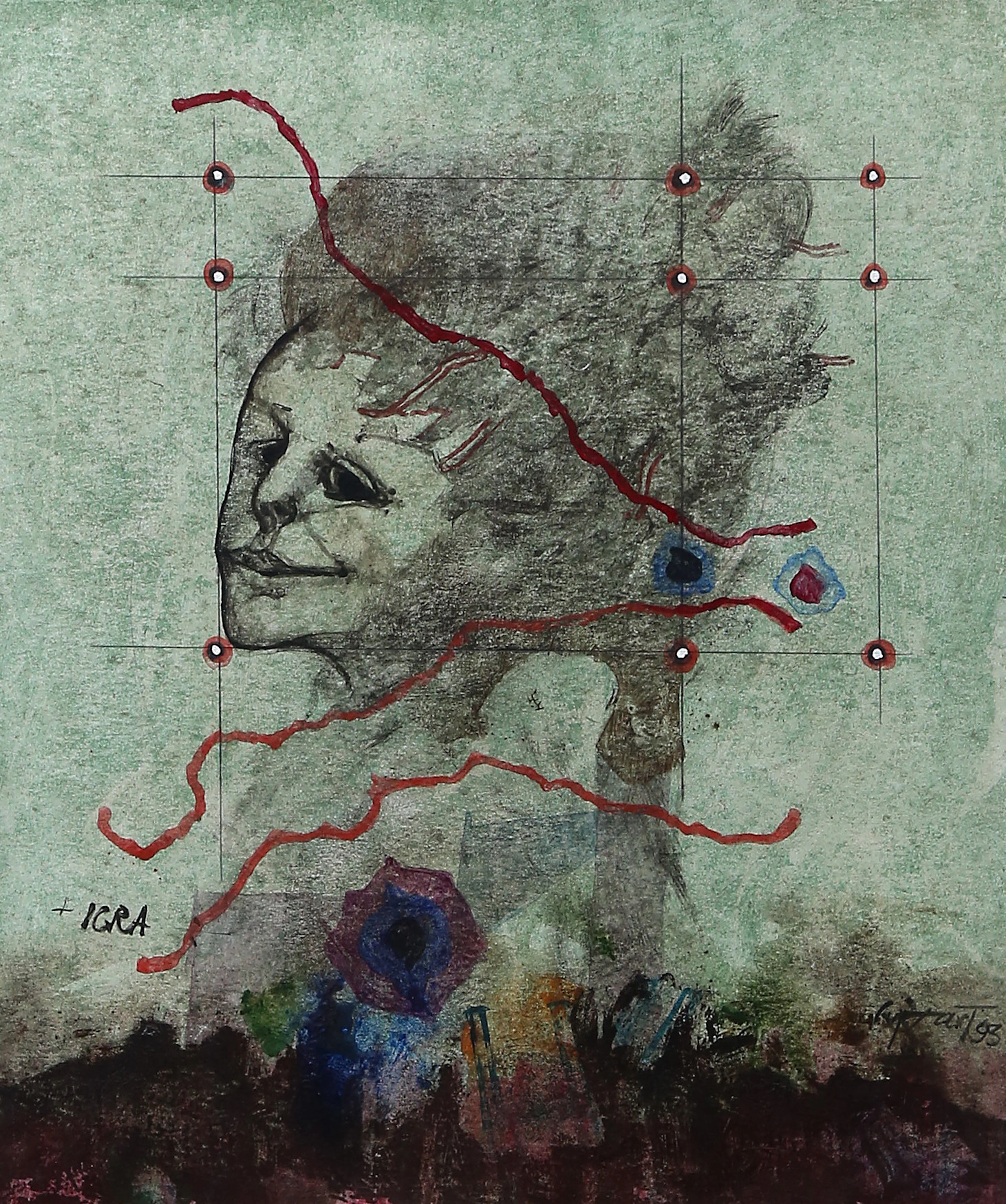 MODEST CUIXART. A young woman.