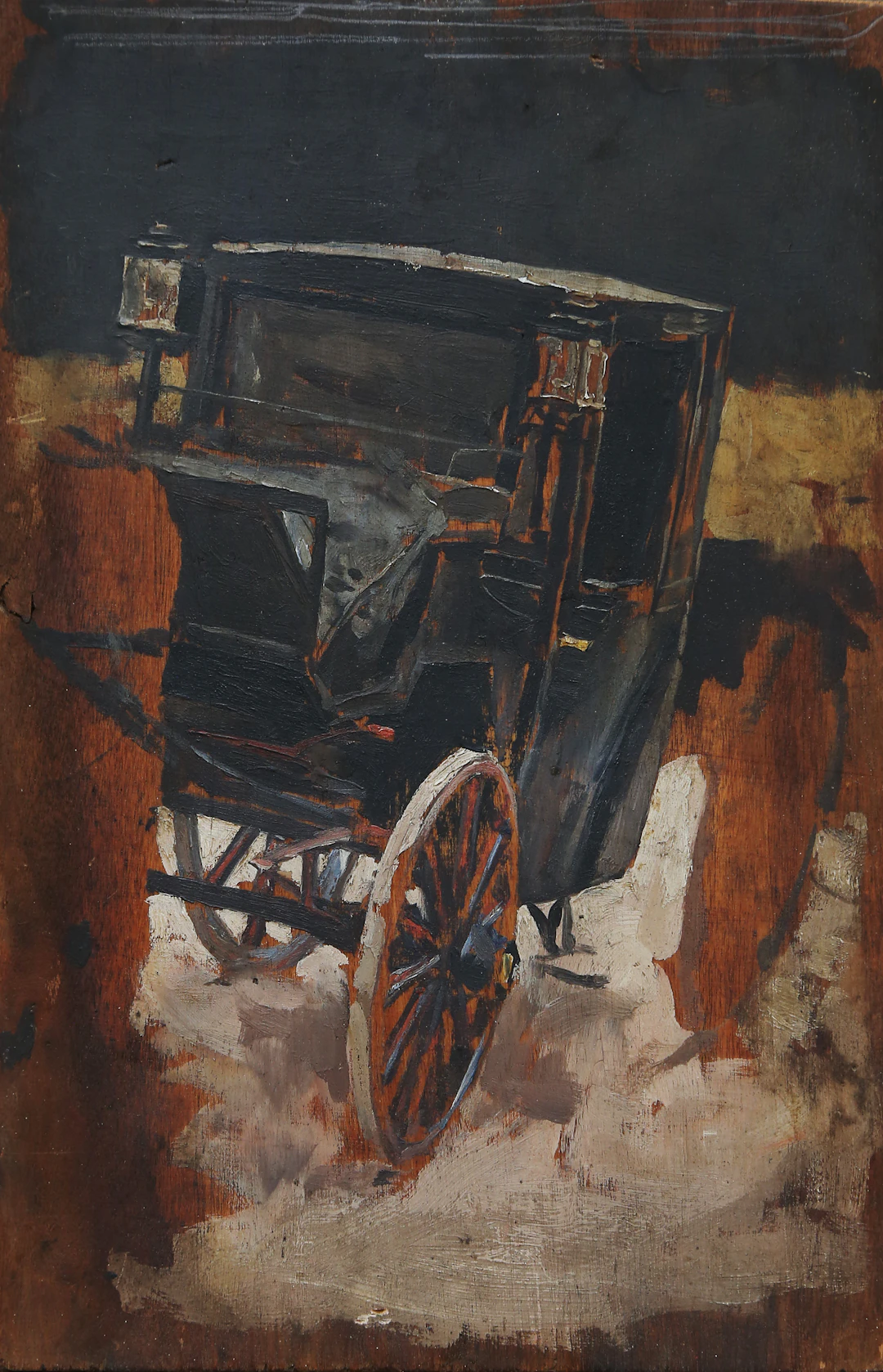 SPANISH SCHOOL, LATE 19TH CENTURY. Carriage.