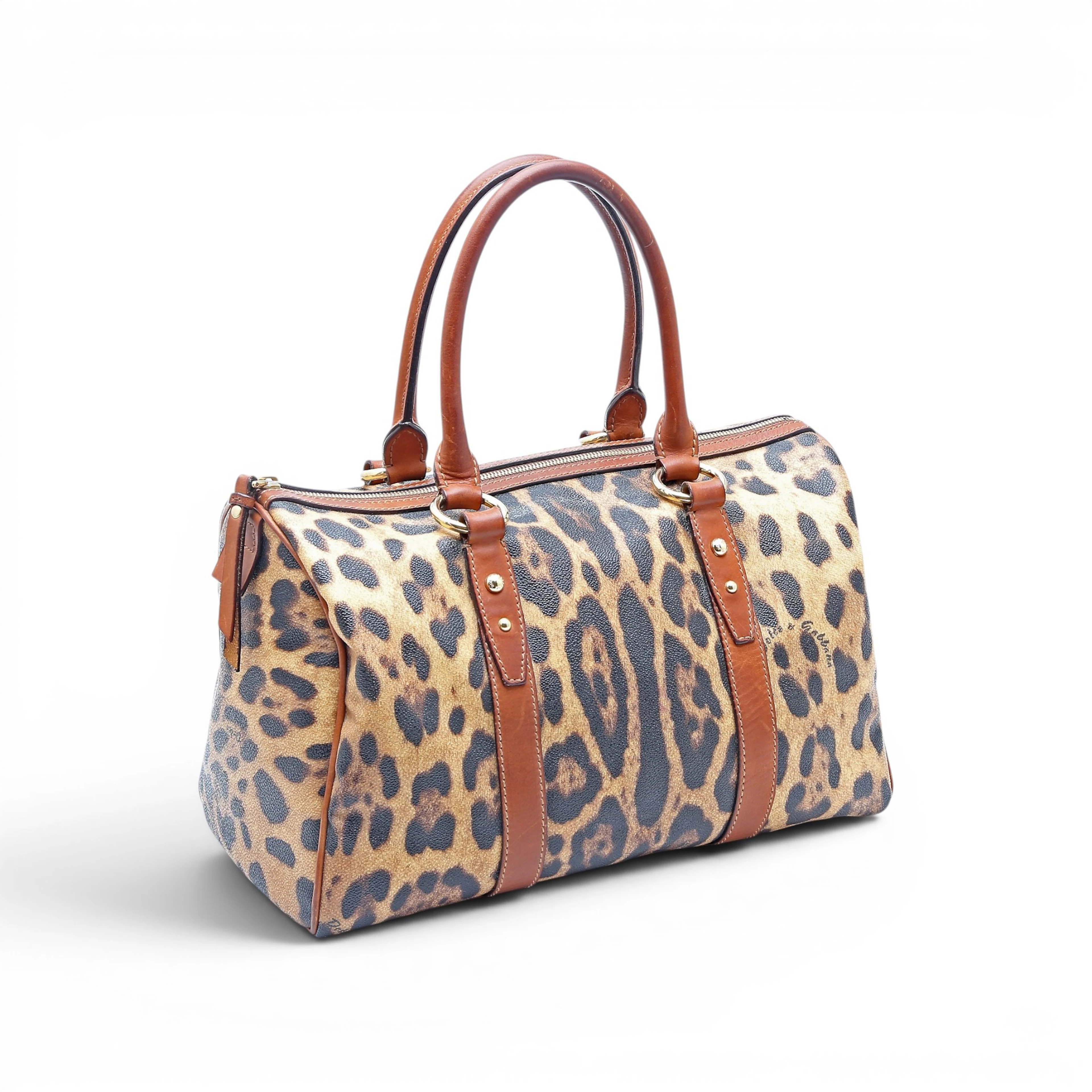 DOLCE & GABBANA. Bowling bag.