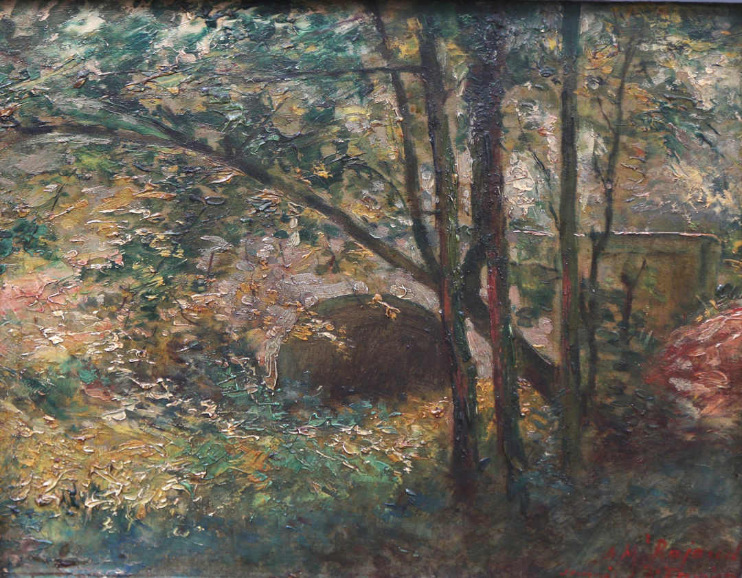 PROBABLY FRENCH SCHOOL, LATE 19TH CENTURY. Landscape.