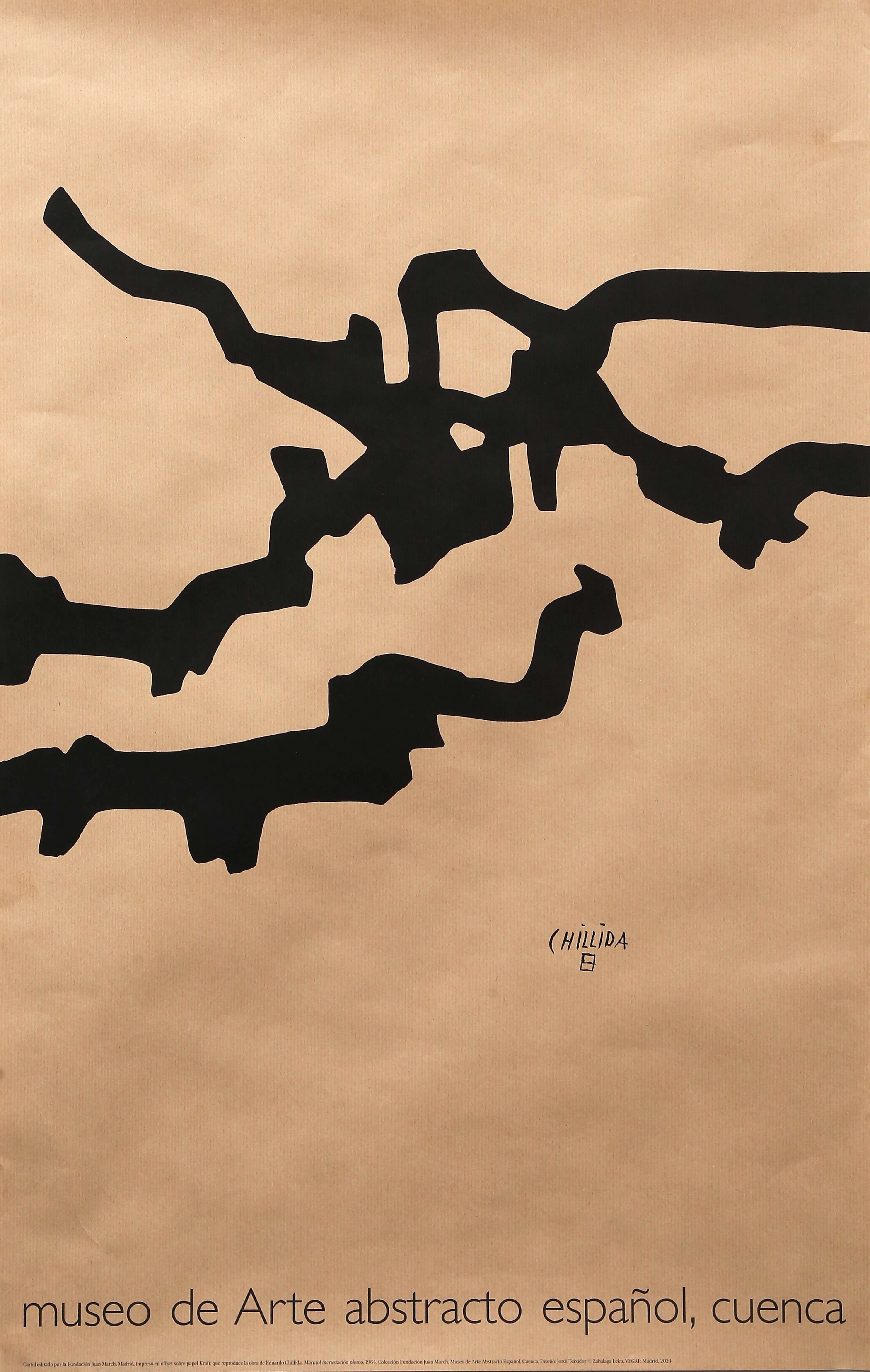 EDUARDO CHILLIDA. SEGÚN. "Mármol y plomo".