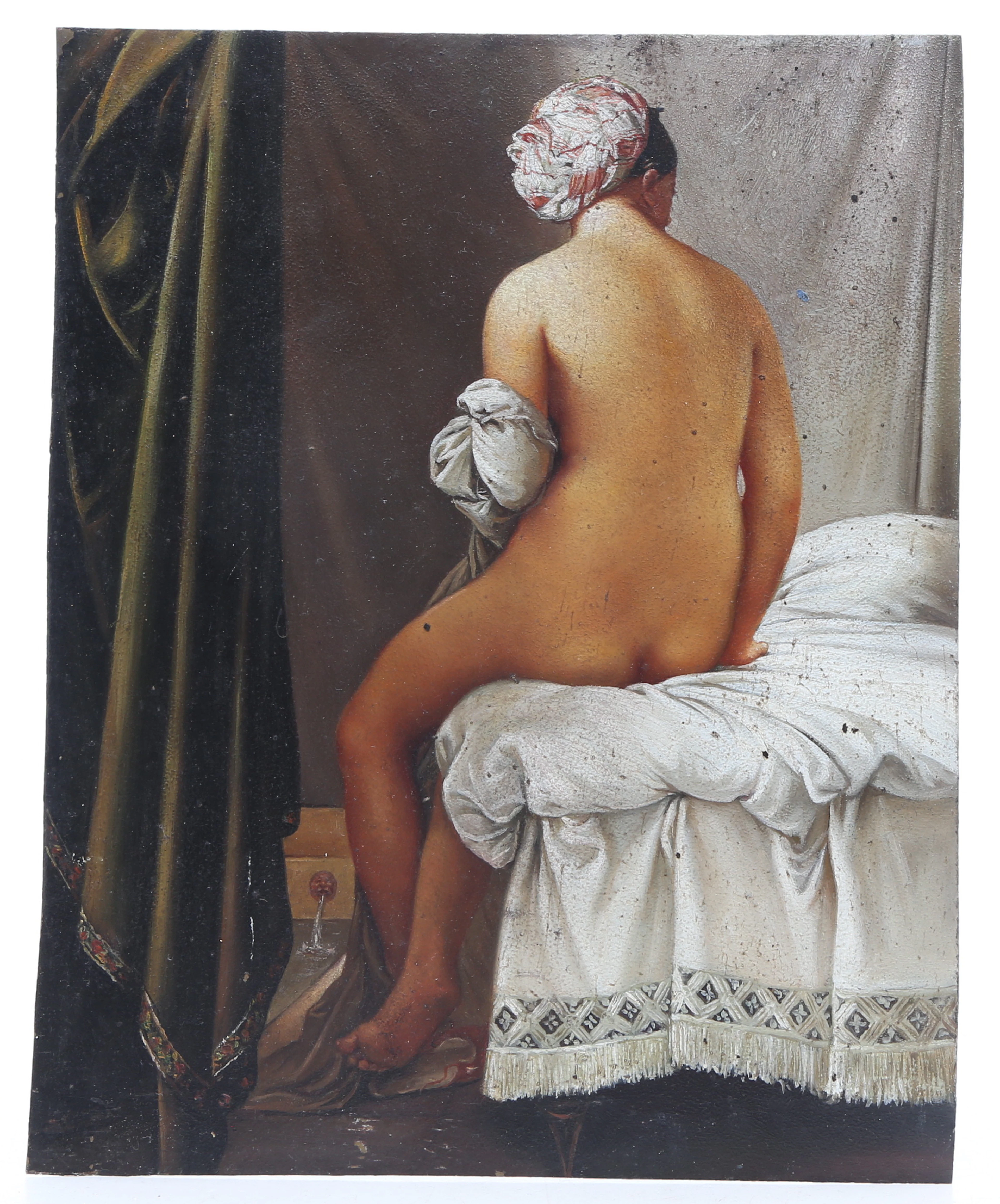 JEAN-AUGUSTE-DOMINIQUE INGRES. SEGÚN. "La bañista de Valpinçon".