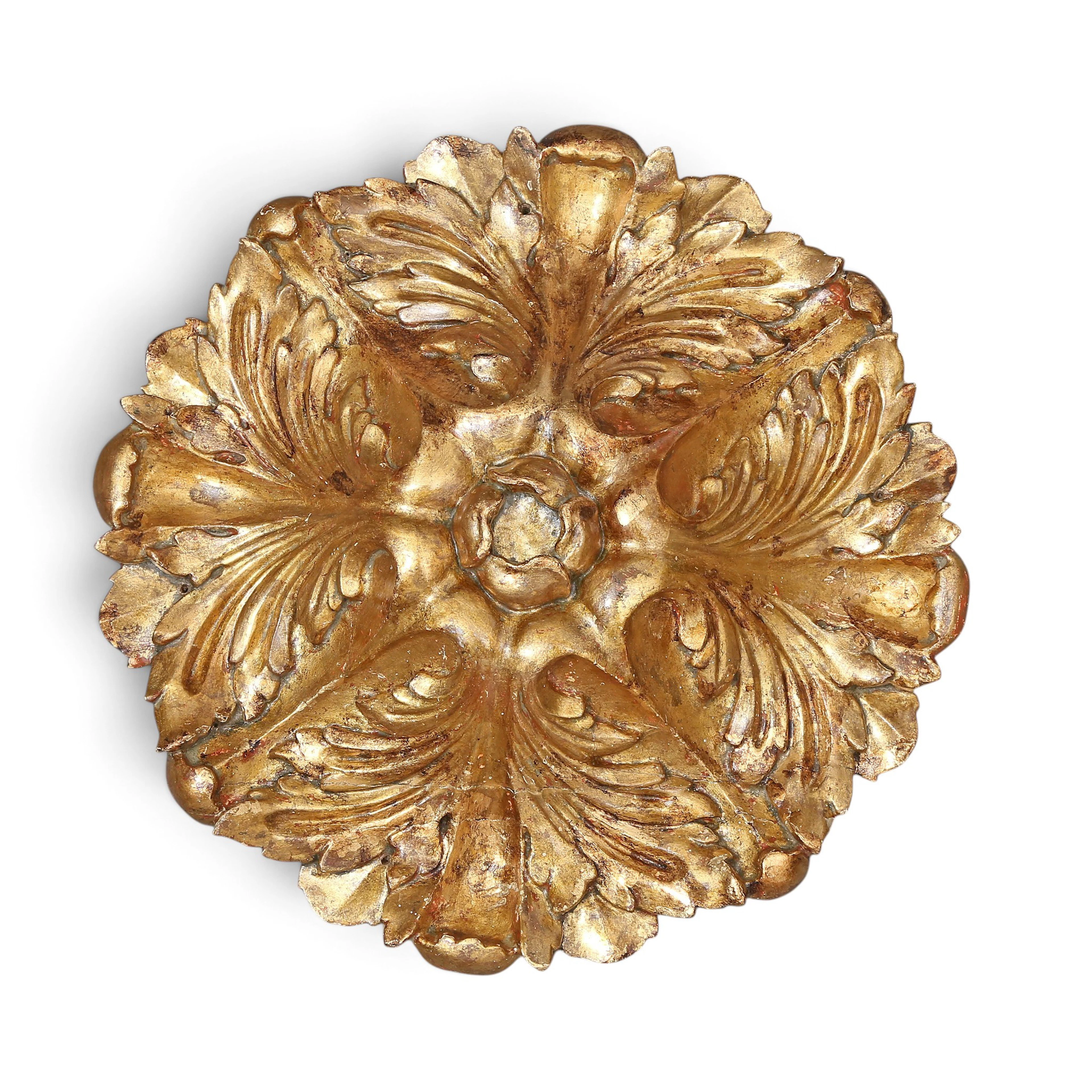 SPANISH SCHOOL, 19TH CENTURY. Ornamental rosette.