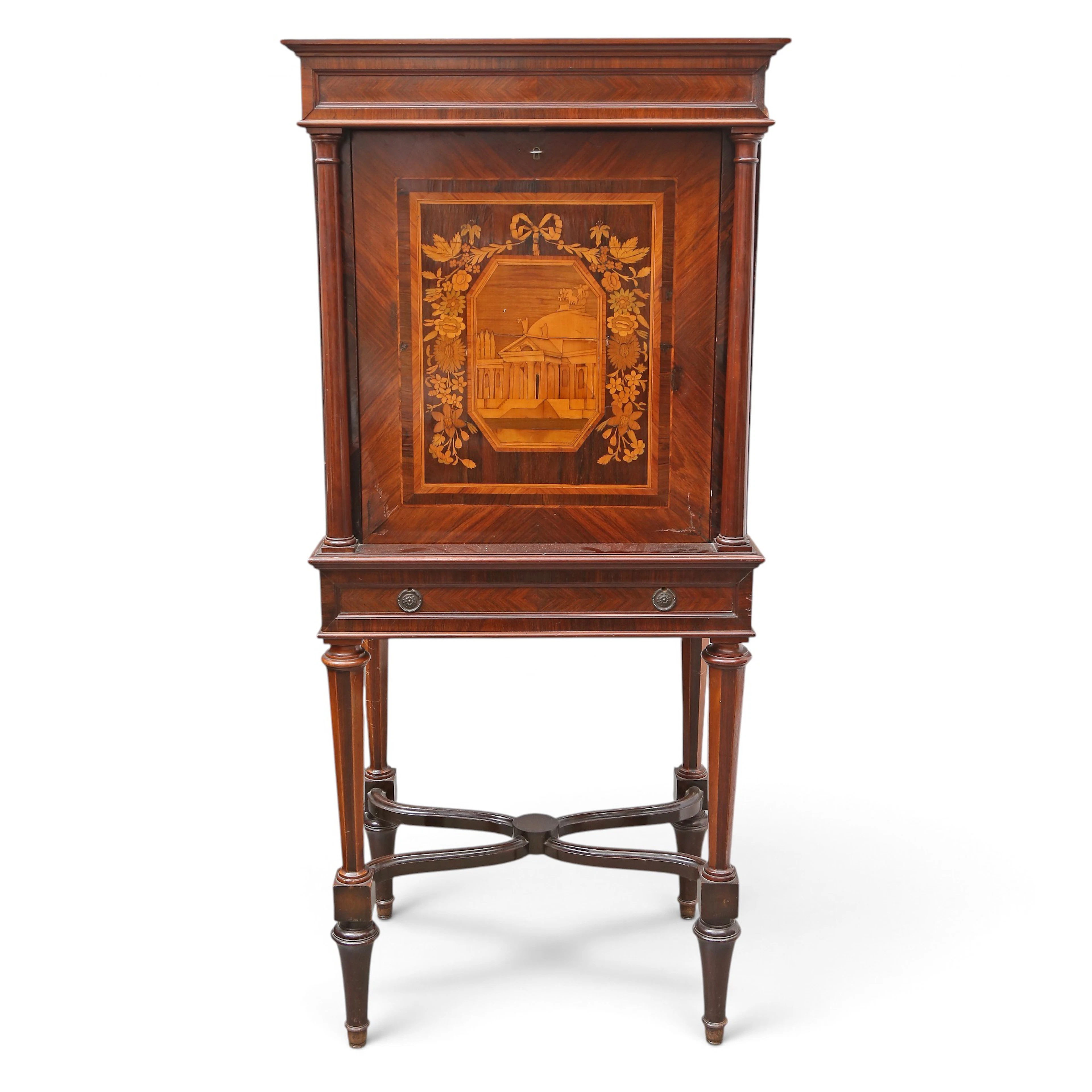 ITALIAN Neoclassical style desk in the taste of Giuseppe Maggiolini