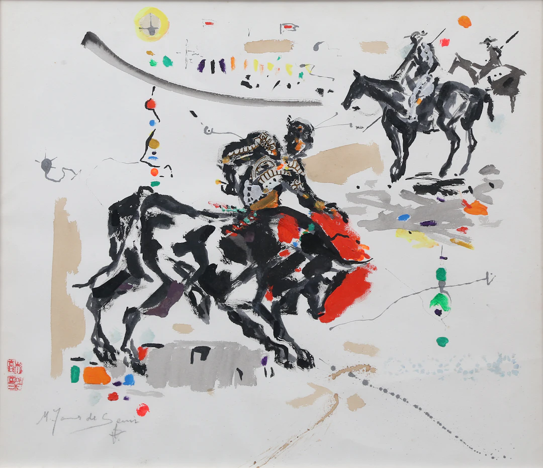 MIGUEL TORNER DE SEMIR. Bullfight.