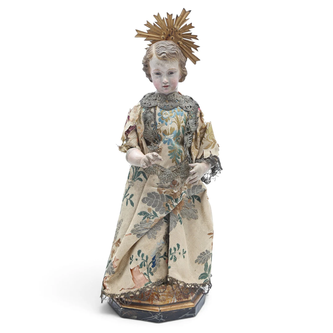 SPANISH SCHOOL, 19TH CENTURY. Jesus Child.