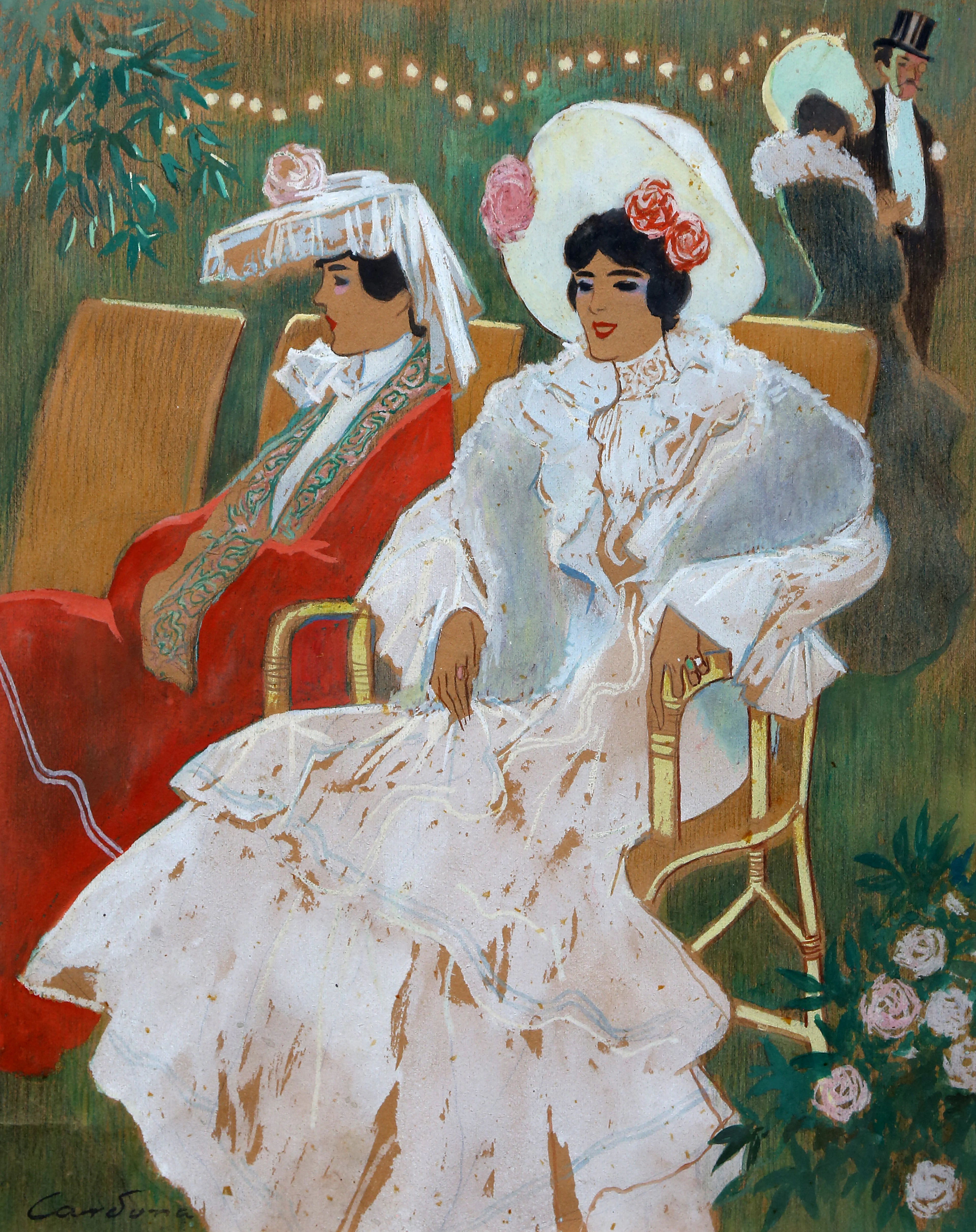 JOAN CARDONA LLADÓS. Parisian scene.