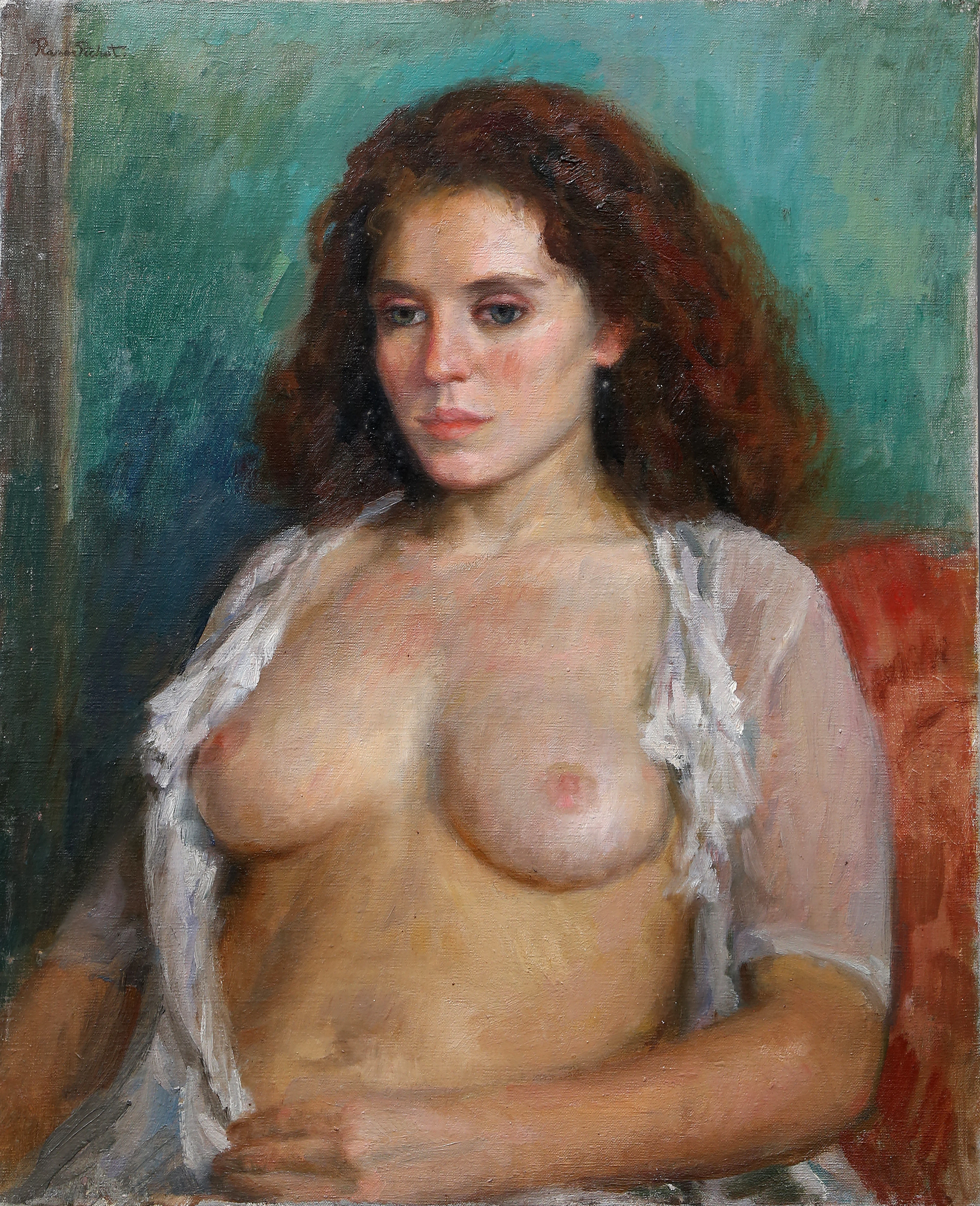 RAMÓN PICHOT. Young semi-nude.