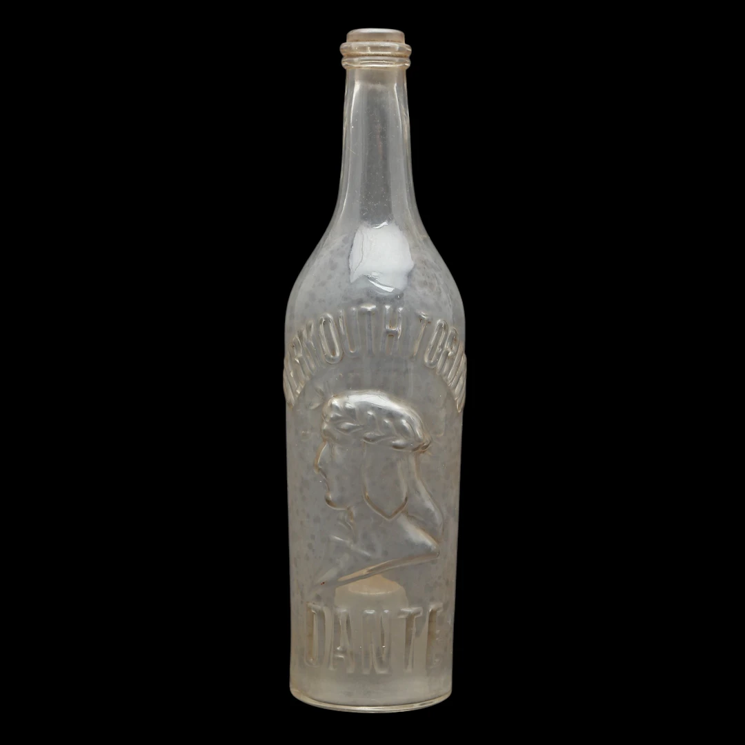 Dante vermouth bottle from Turin, late 19th Century.