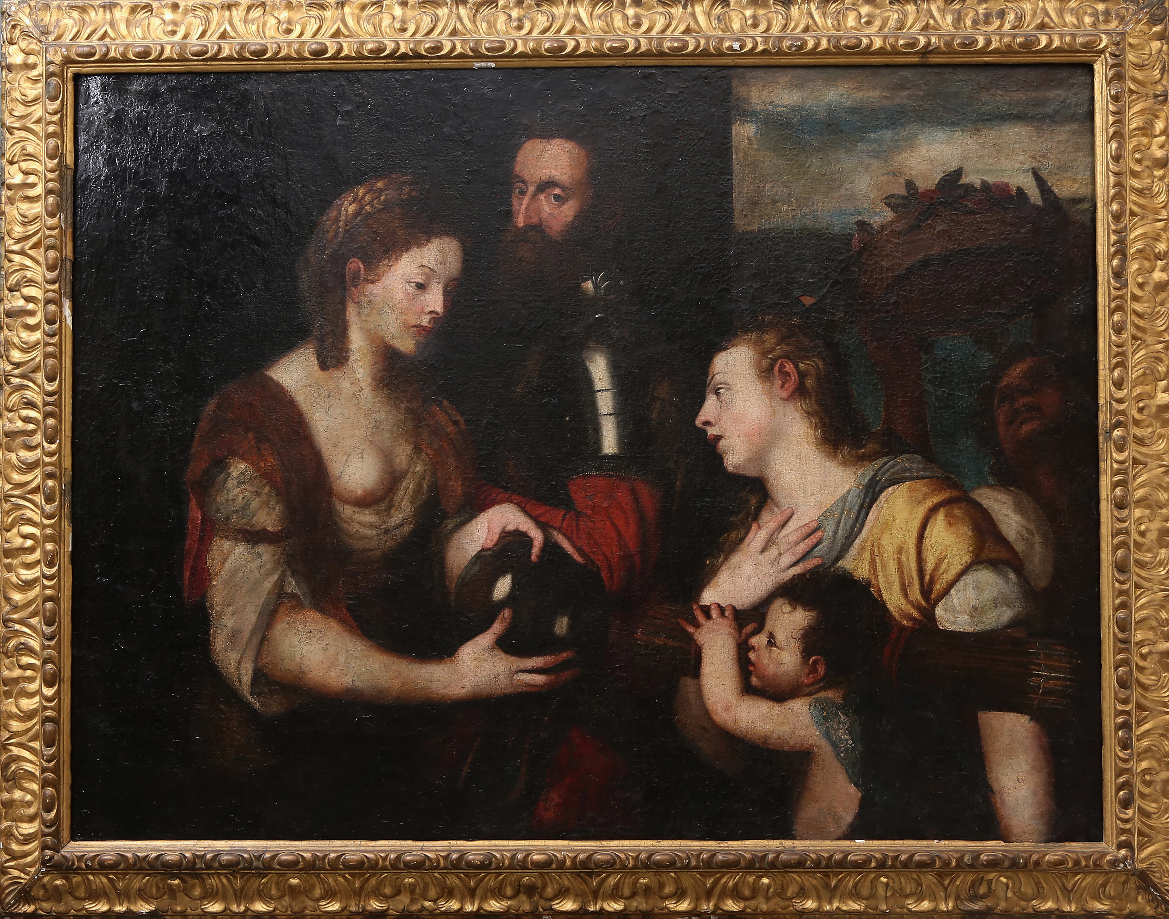 ITALIAN SCHOOL. AFTER TIZIANO XVI. Allegory of the Marchese d'Avalos