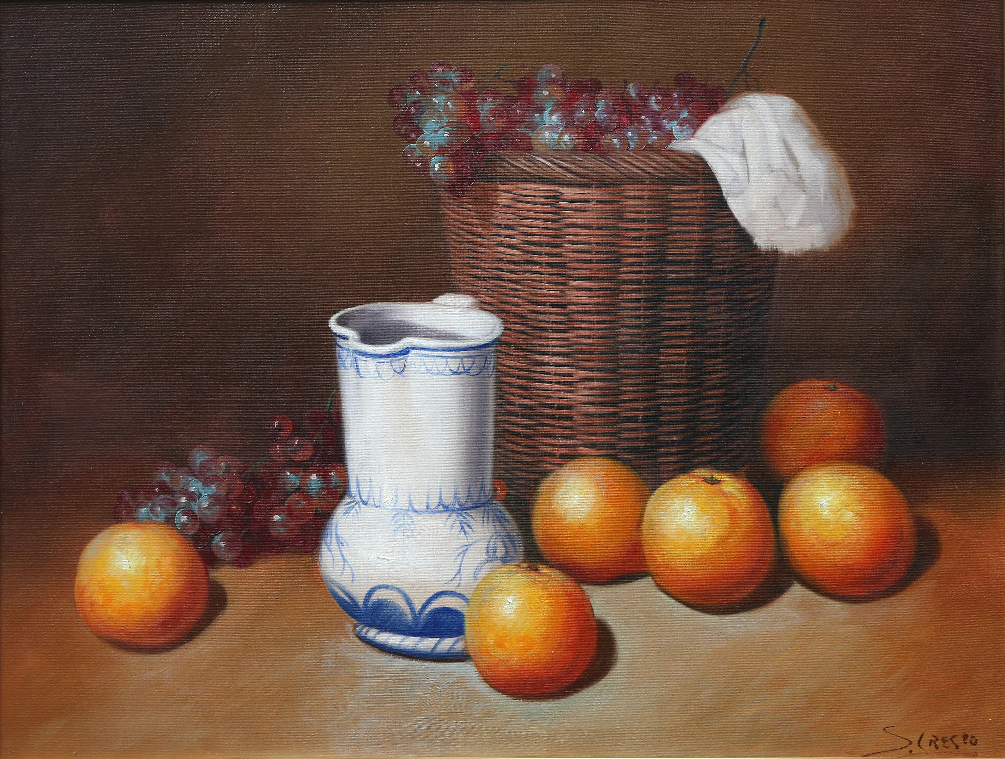 SPANISH SCHOOL, 20TH CENTURY. Still life.