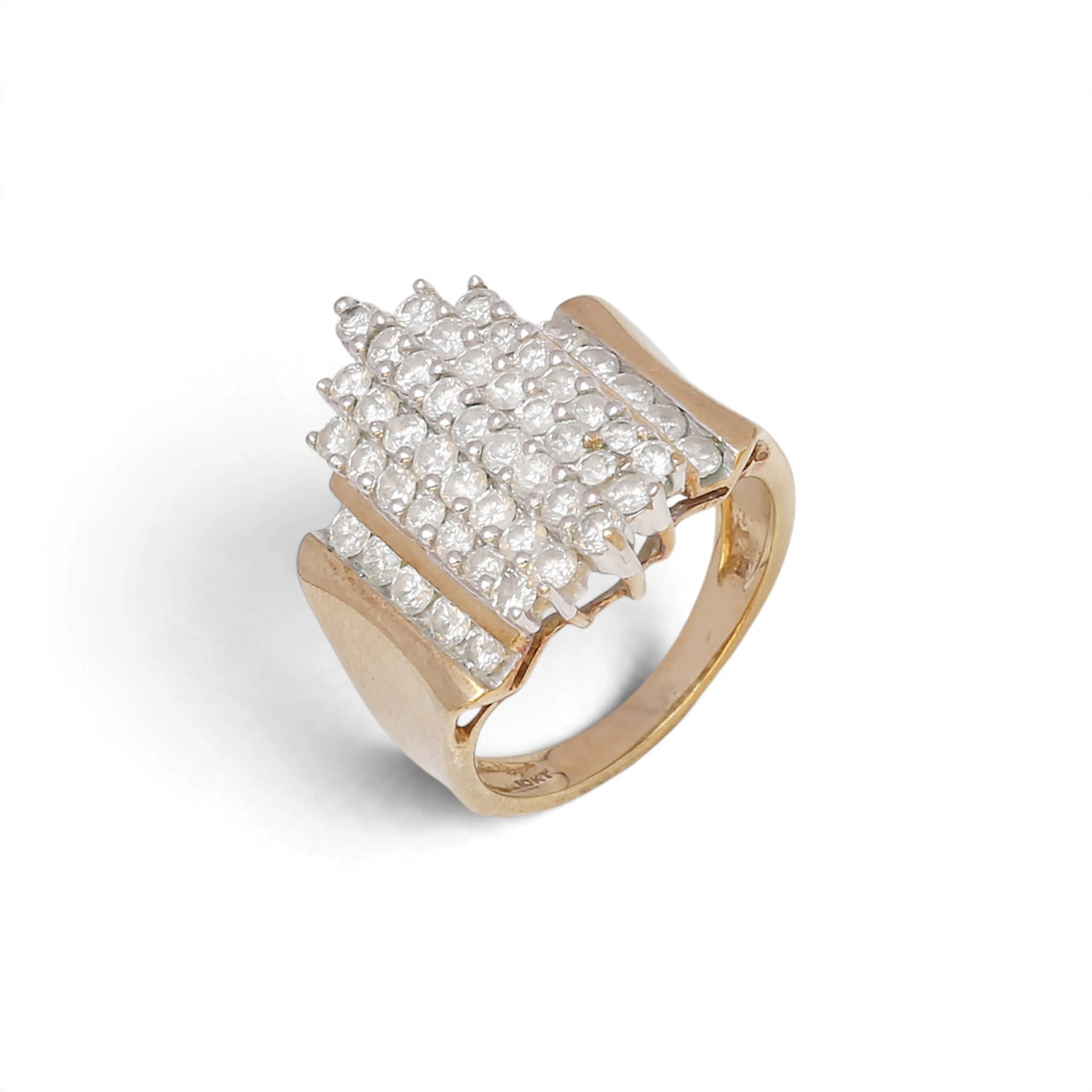 Diamonds ring.
