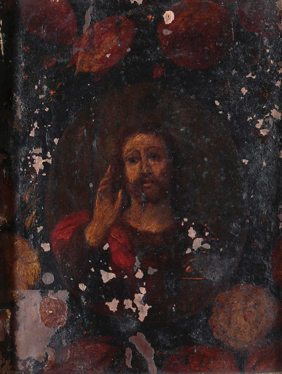 FLEMISH SCHOOL, 17TH CENTURY. Christ the Savior of the World.