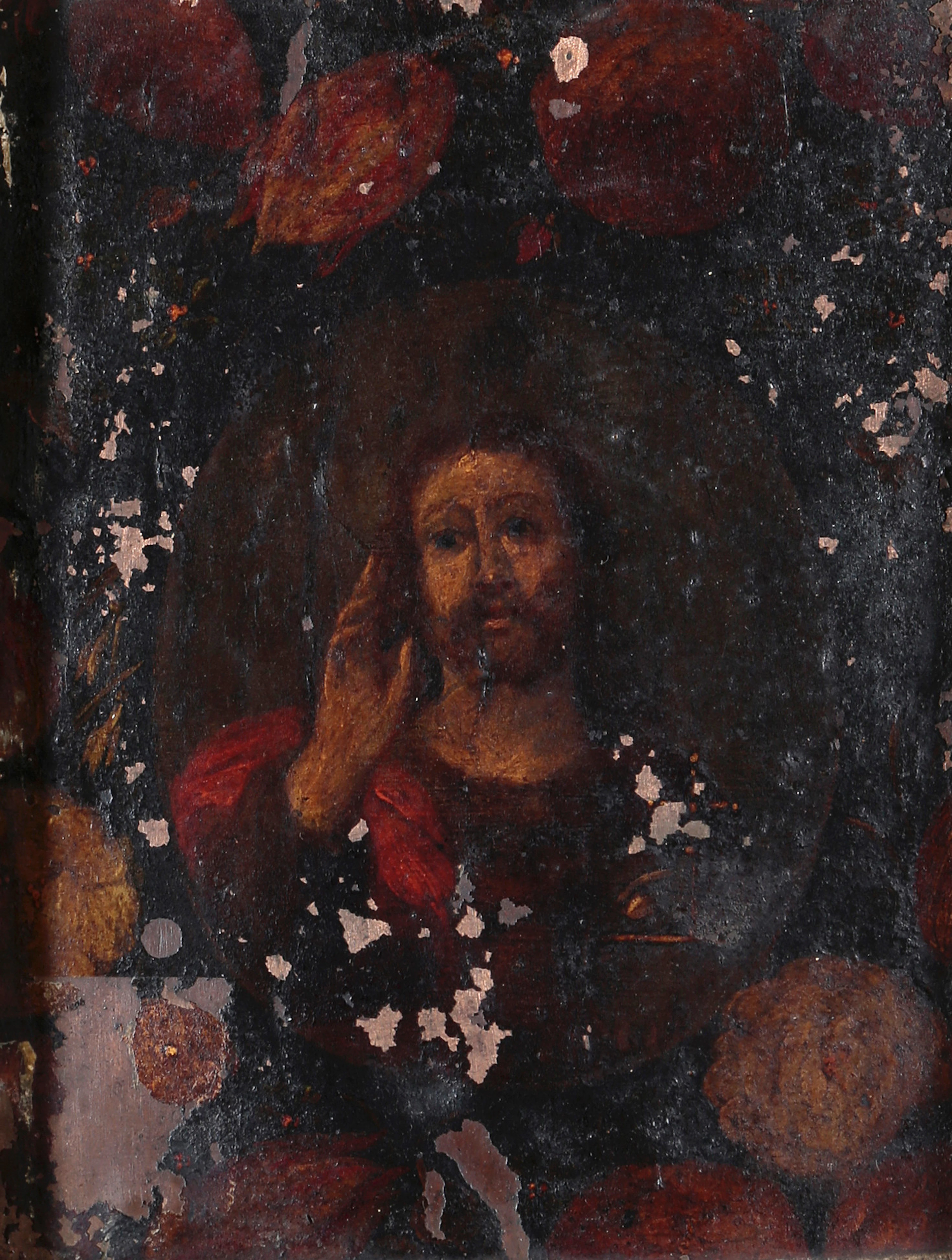 FLEMISH SCHOOL, 17TH CENTURY. Christ the Savior of the World.
