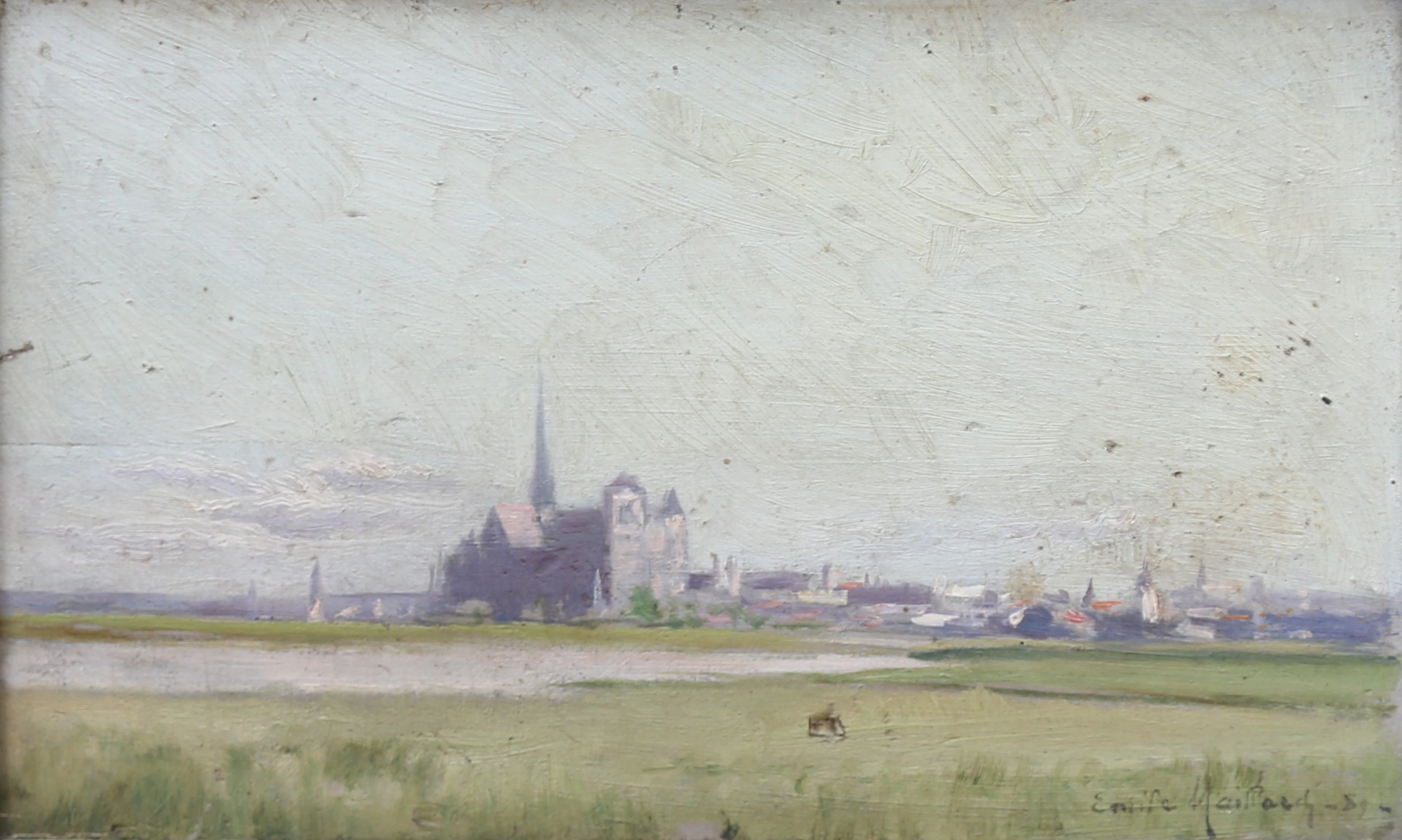 EMILE MAILLARD. Landscape.