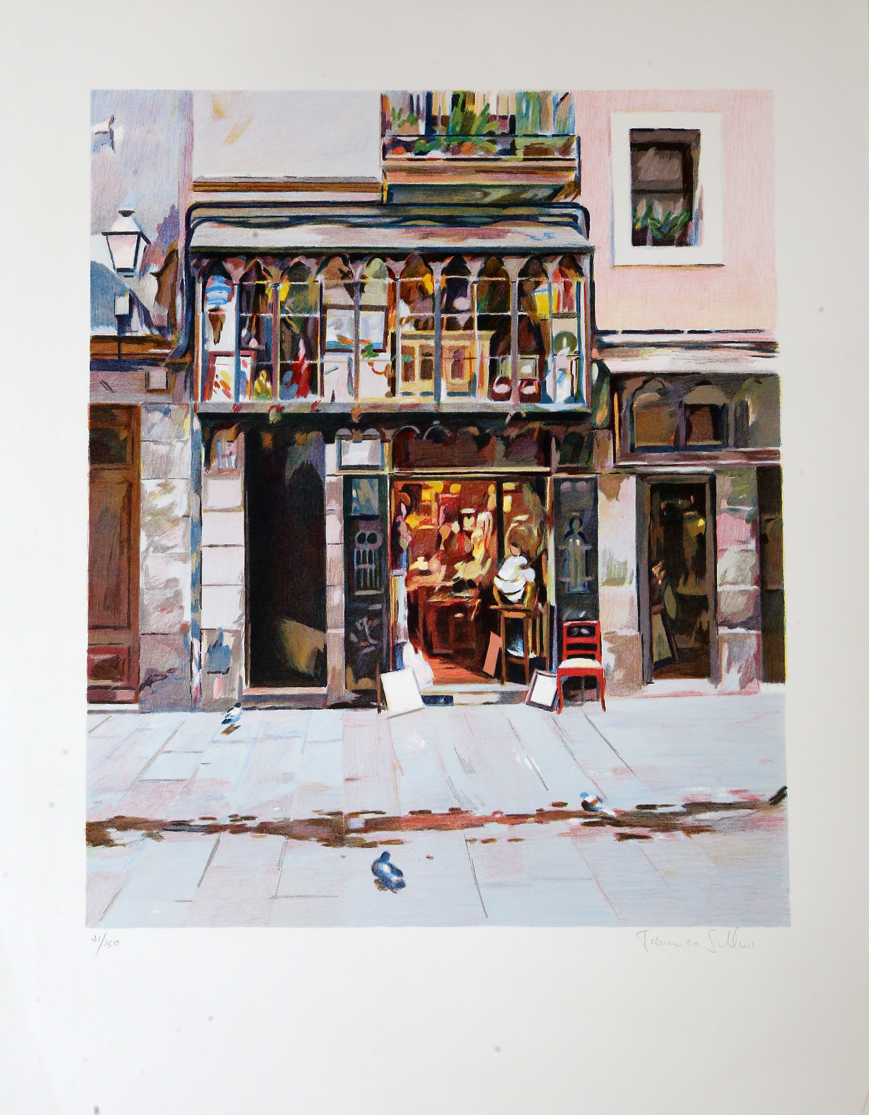 FRANCESC SILLUÉ. Urban view.