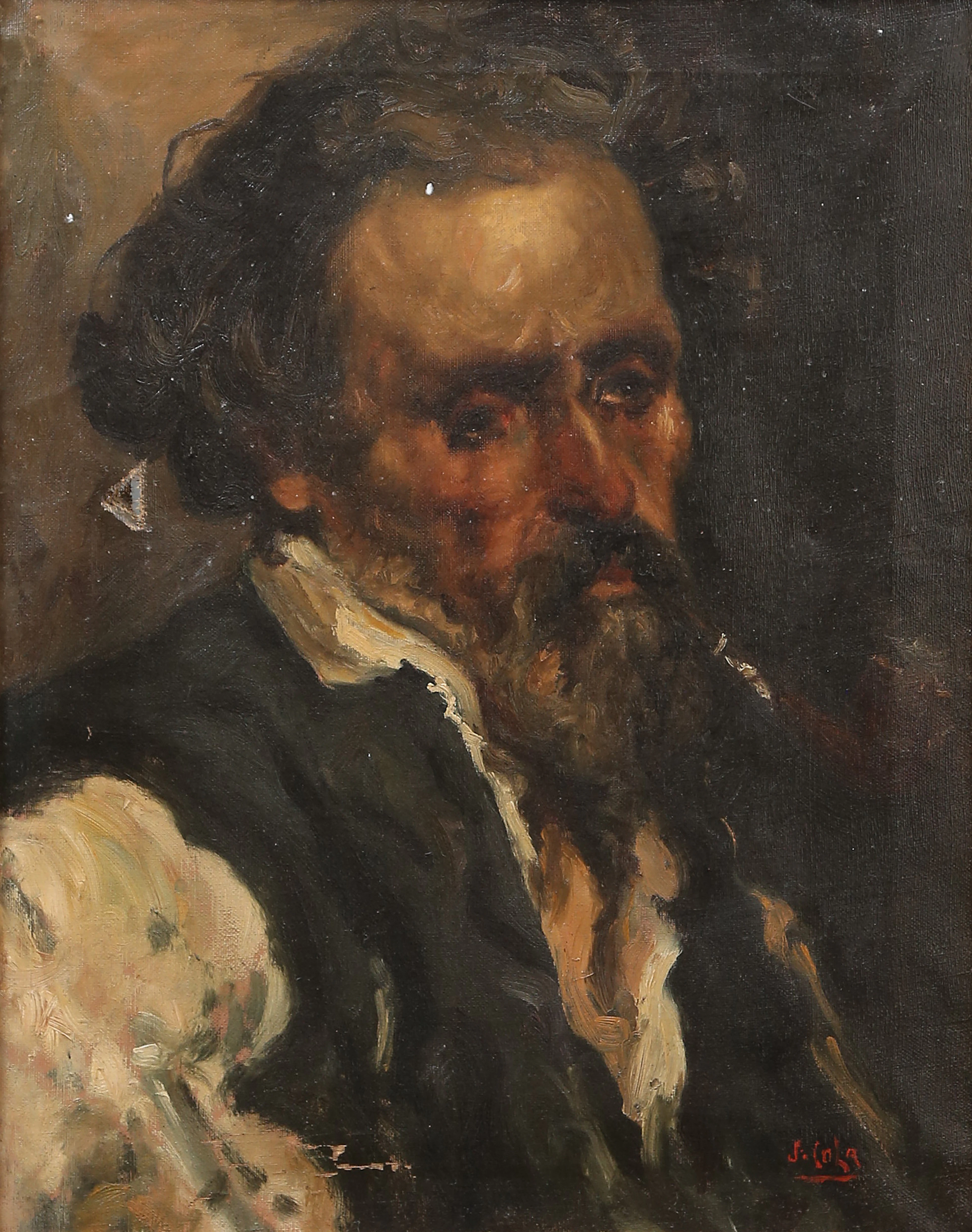 JOAQUÍN SOROLLA BASTIDA. SEGÚN. Study head.