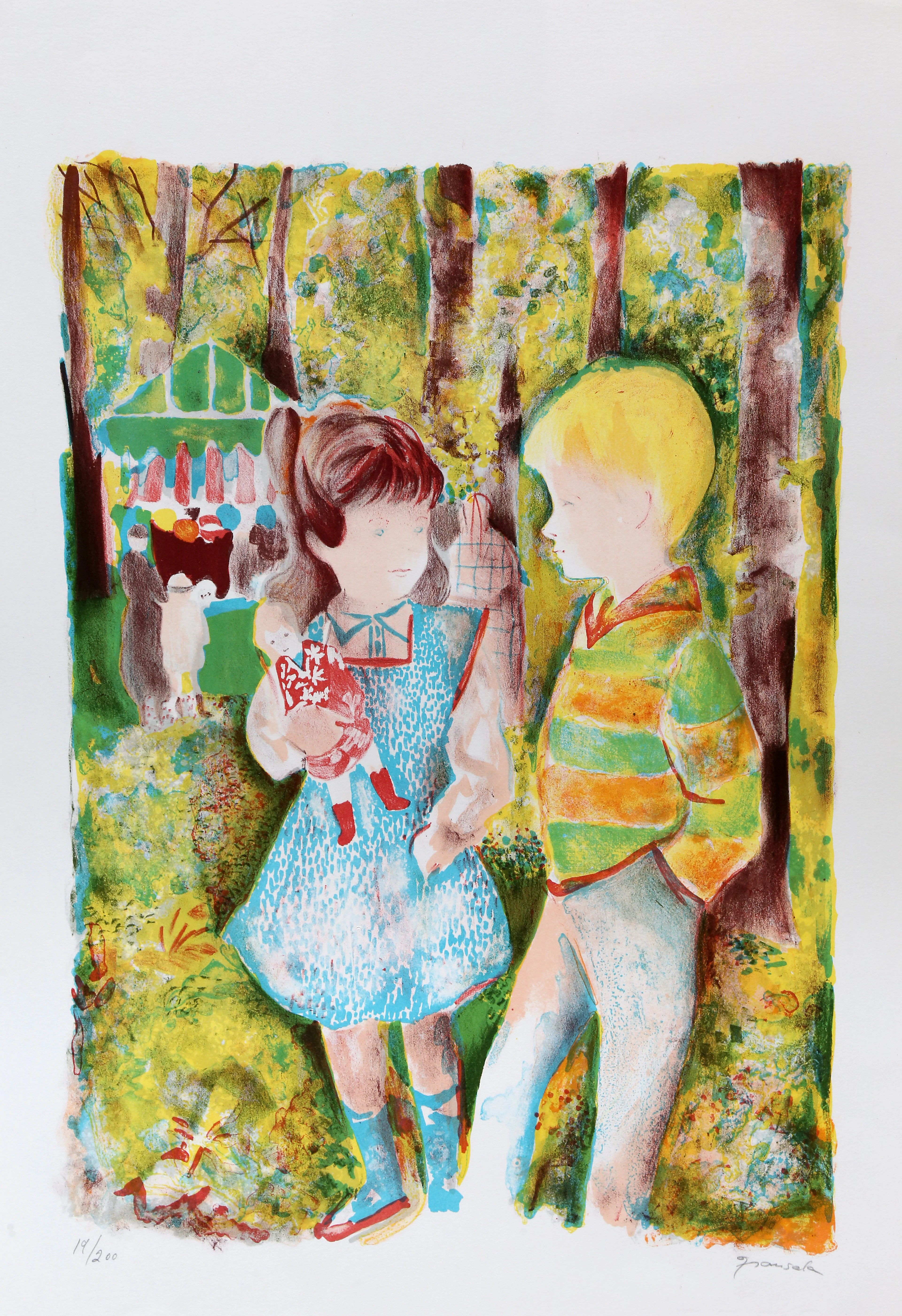 EMILI GRAU SALA. Two children.
