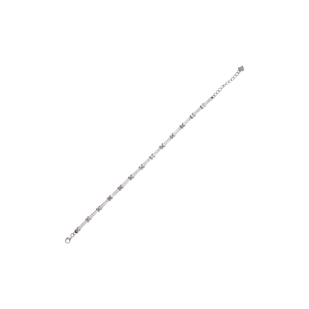 Zircons bracelet.