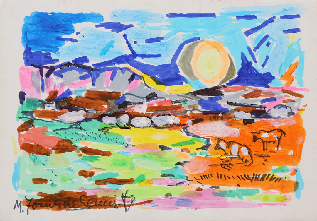MIGUEL TORNER DE SEMIR. Landscape.