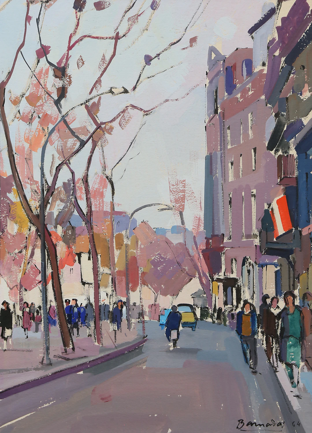 RAMÓN BARNADAS. Urban view.