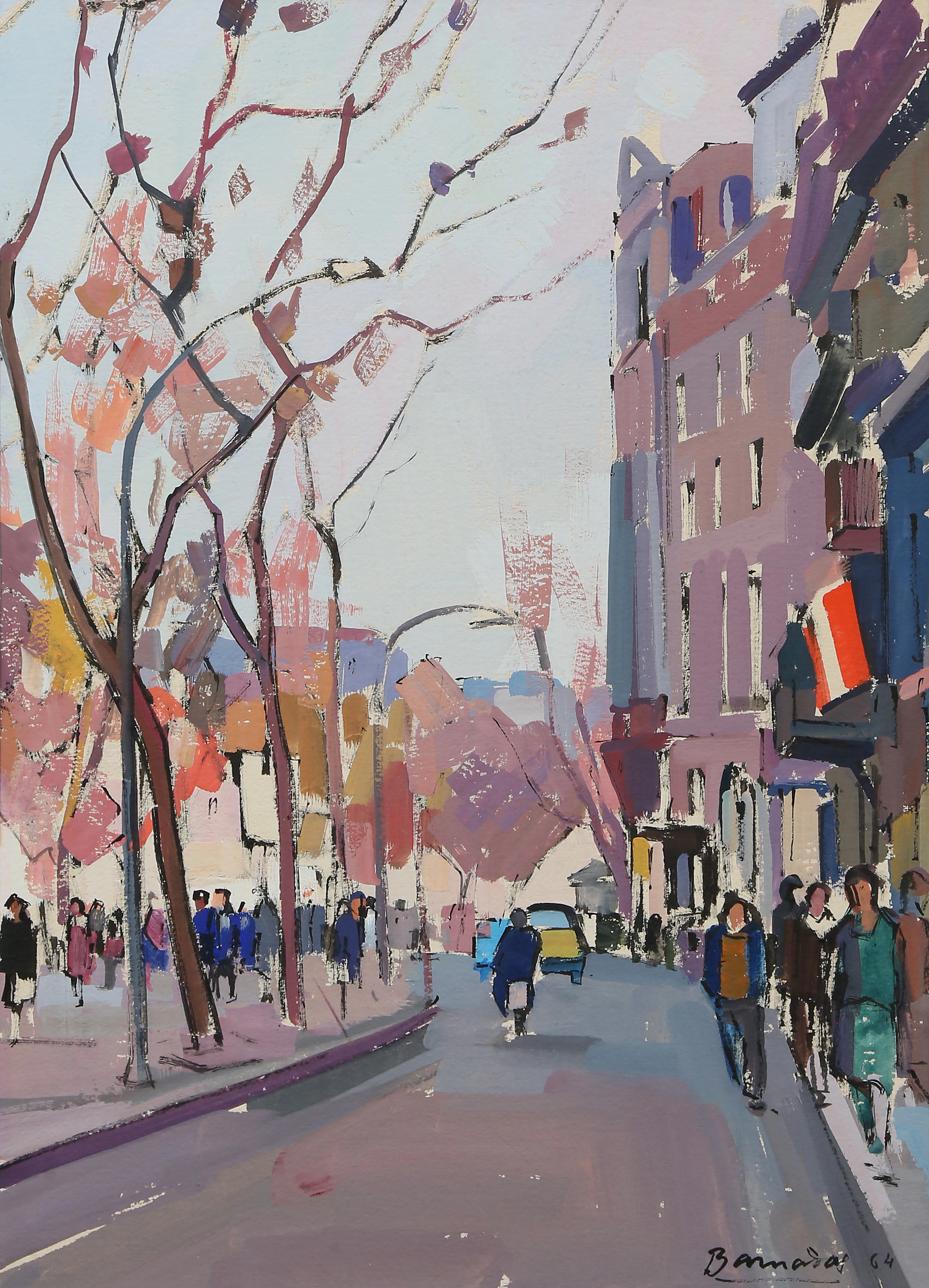 RAMÓN BARNADAS. Urban view.