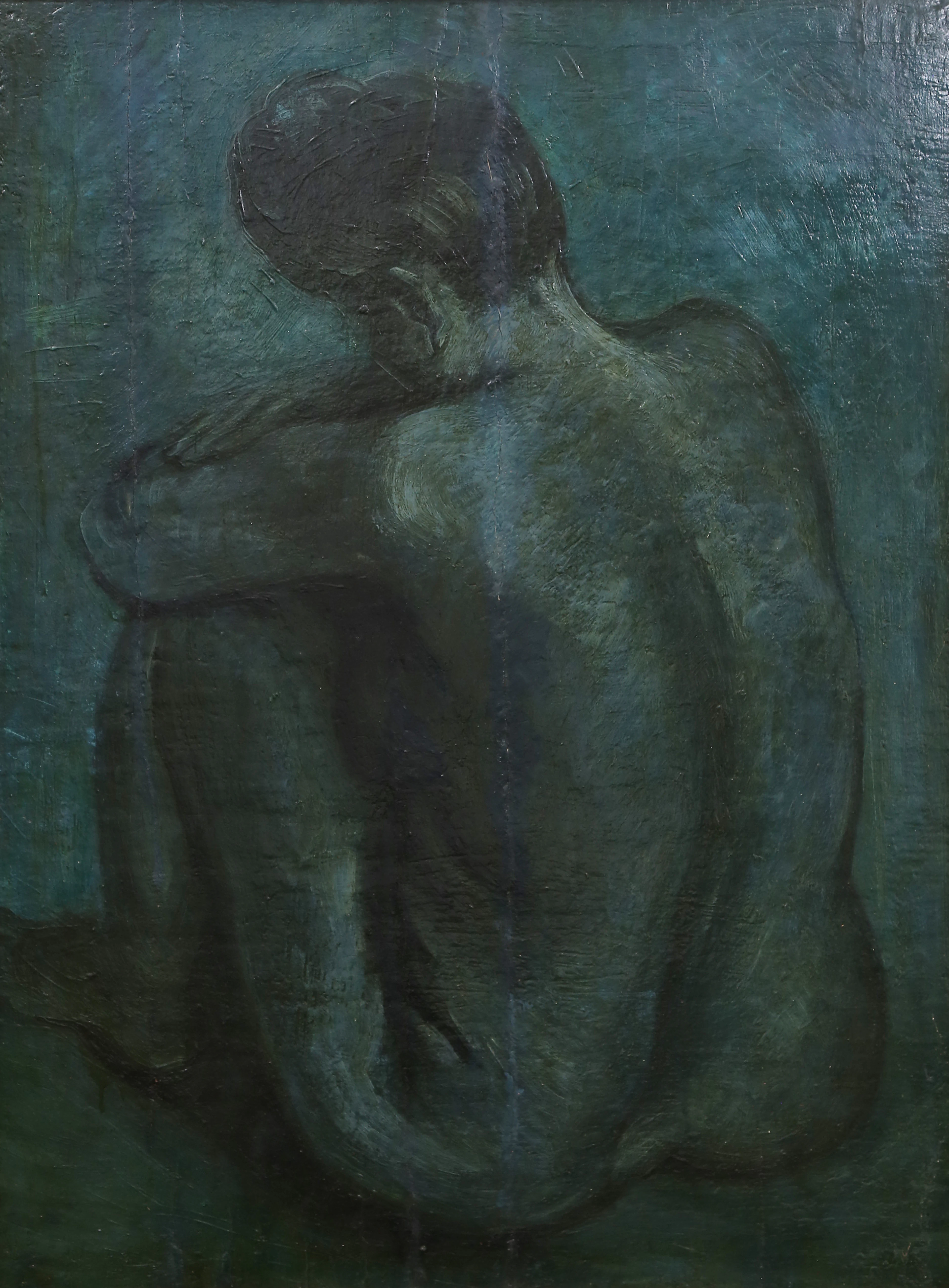 FRANCESC CAMPS RIBERA. Female Nude from behind.