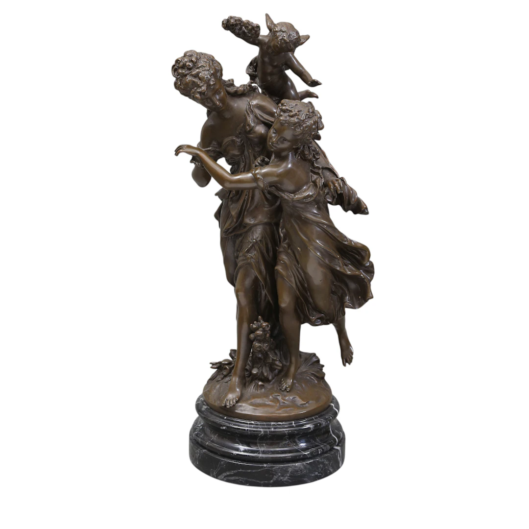 AUGUSTE MOUREAU. Allegory of Spring.
