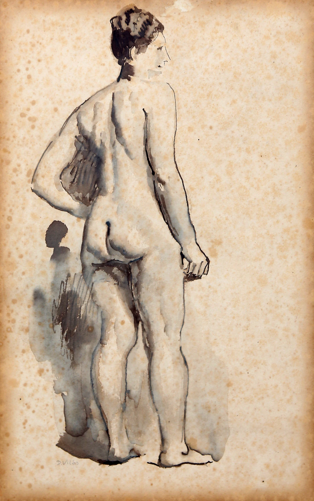 DARIUS VILÀS I FERNÀNDEZ. Female nude.