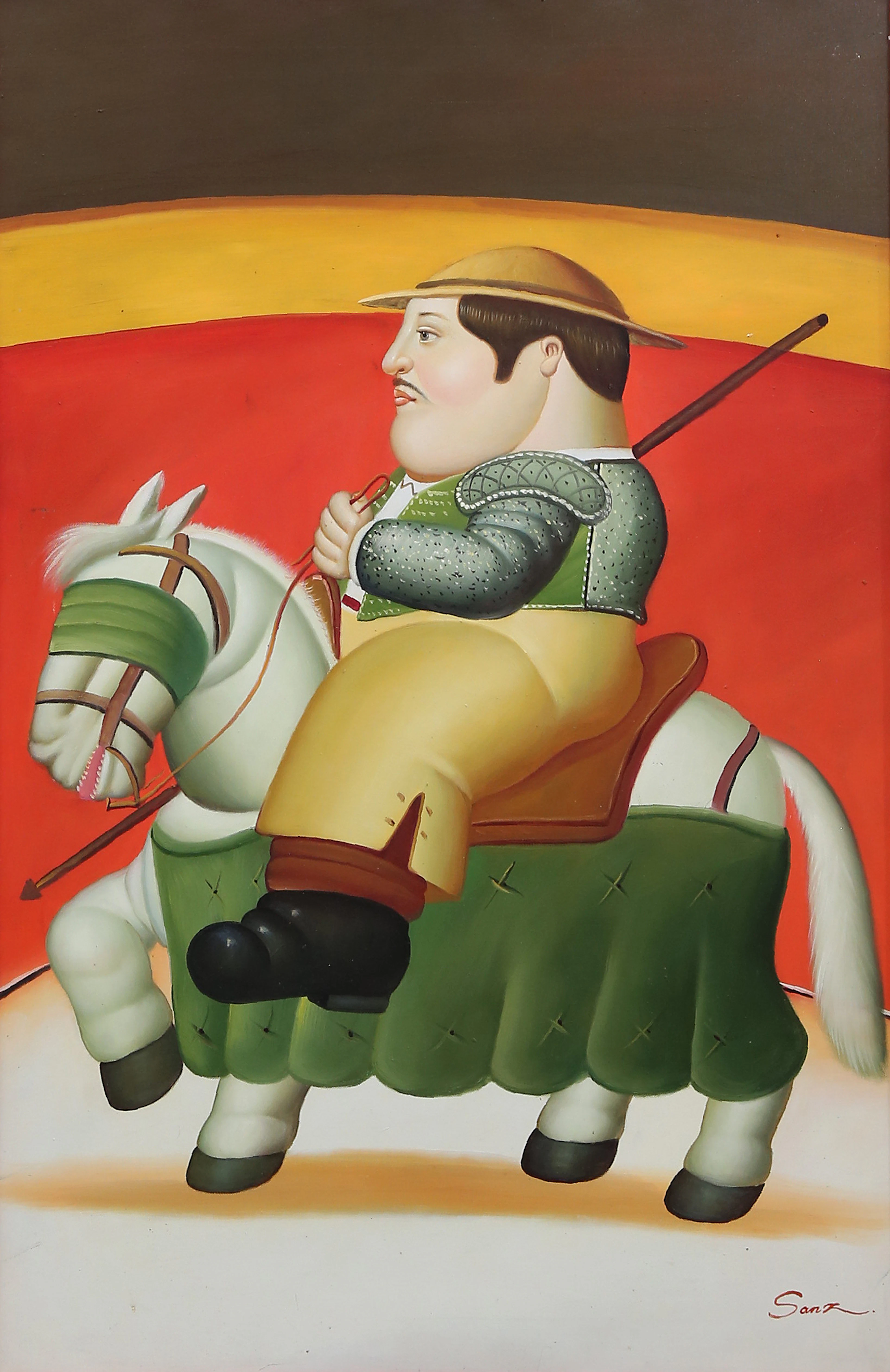 FERNANDO BOTERO. SEGÚN. Gentleman.