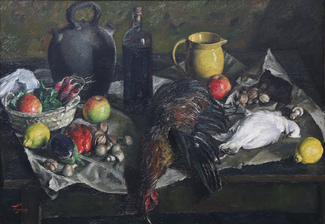 JOSEP DE TOGORES. Still life.