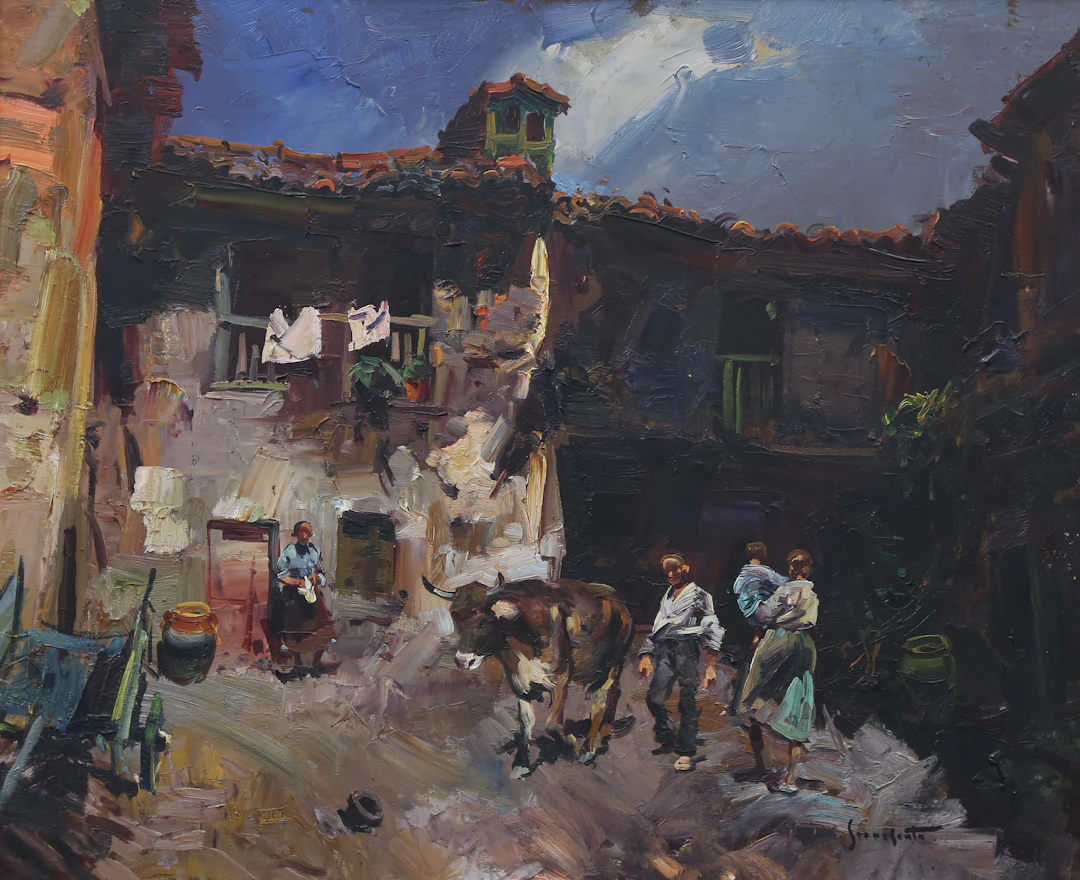 JOSEP SERRASANTA. Rural view.