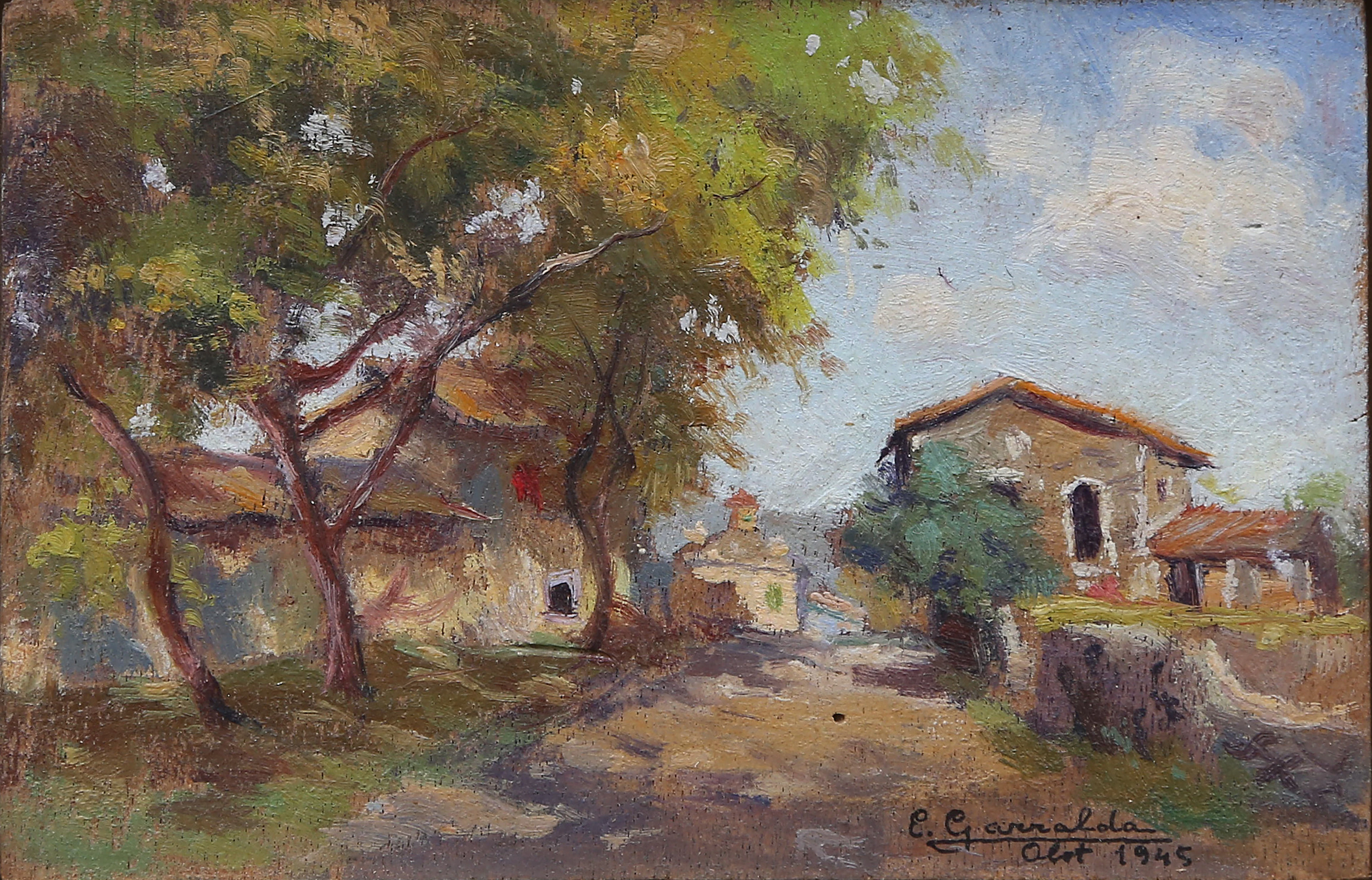 ELÍAS GARRALDA. Rural landscape of Olot.