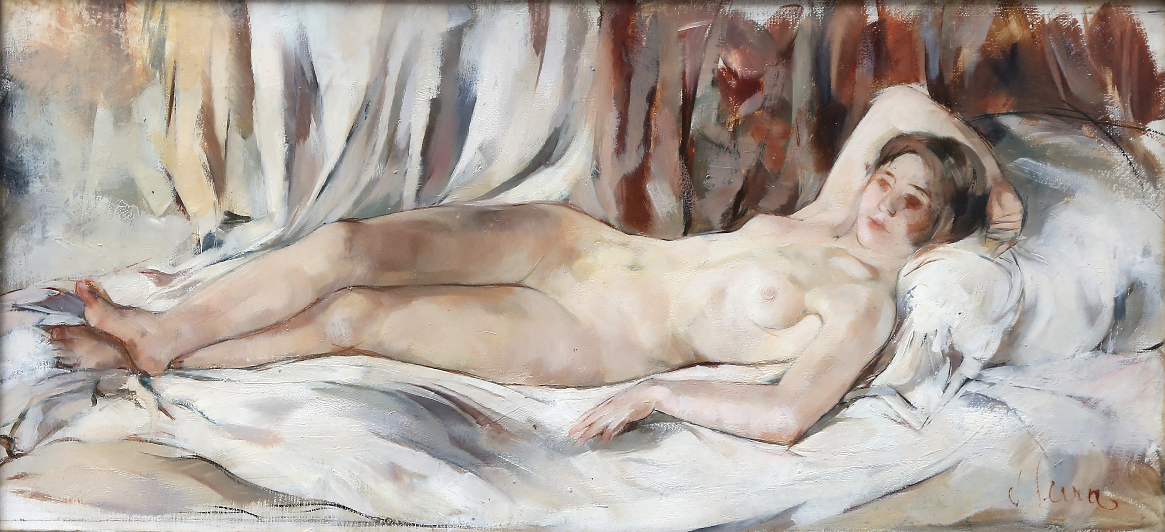 JOAN SERRA MELGOSA. Female Nude.