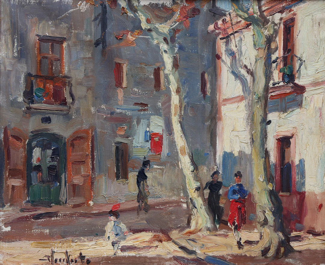 JOSEP SERRASANTA. City view.