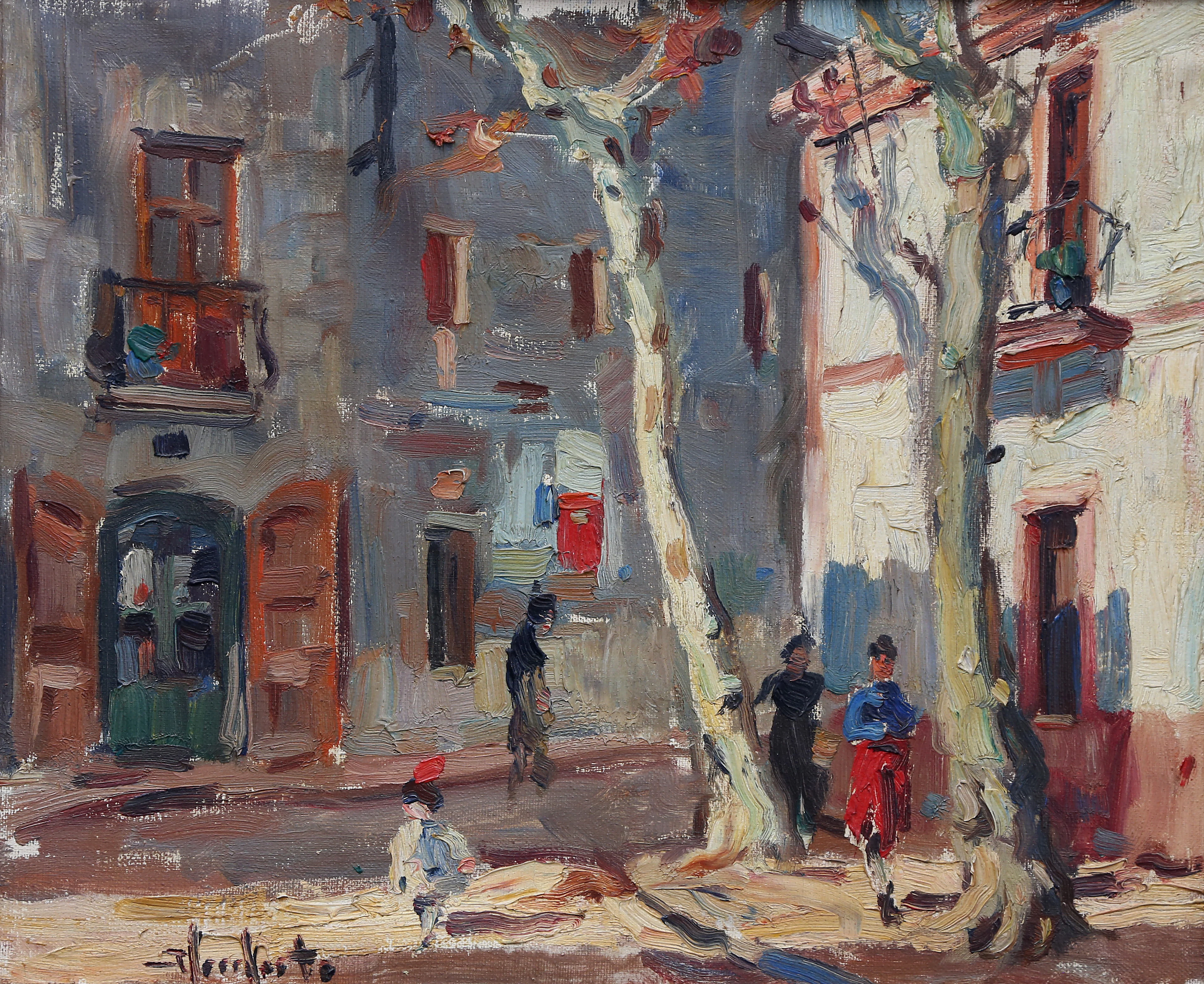 JOSEP SERRASANTA. City view.