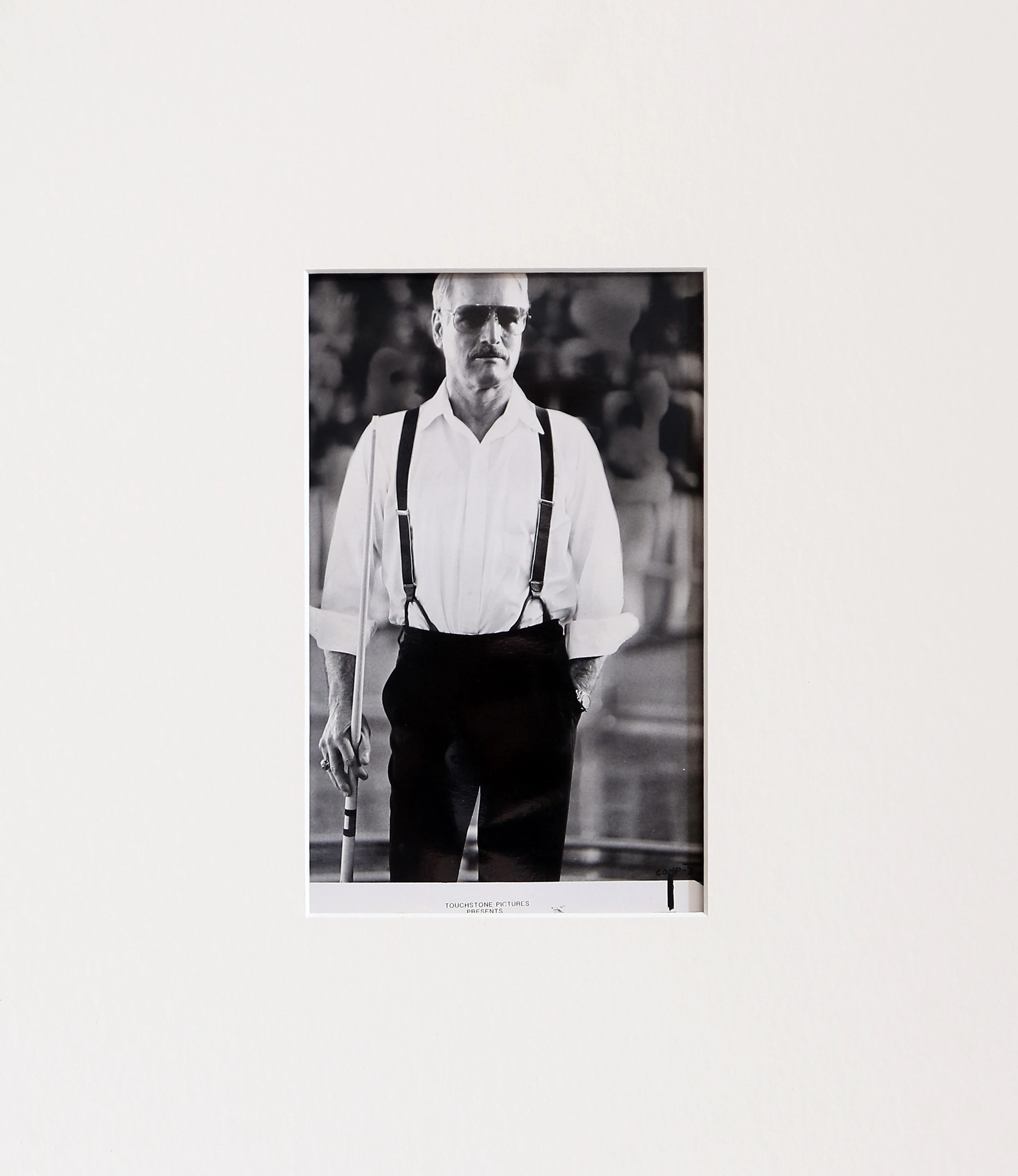 PHOTOGRAPH of Paul Newman in “The Color of Money”, 1987.
