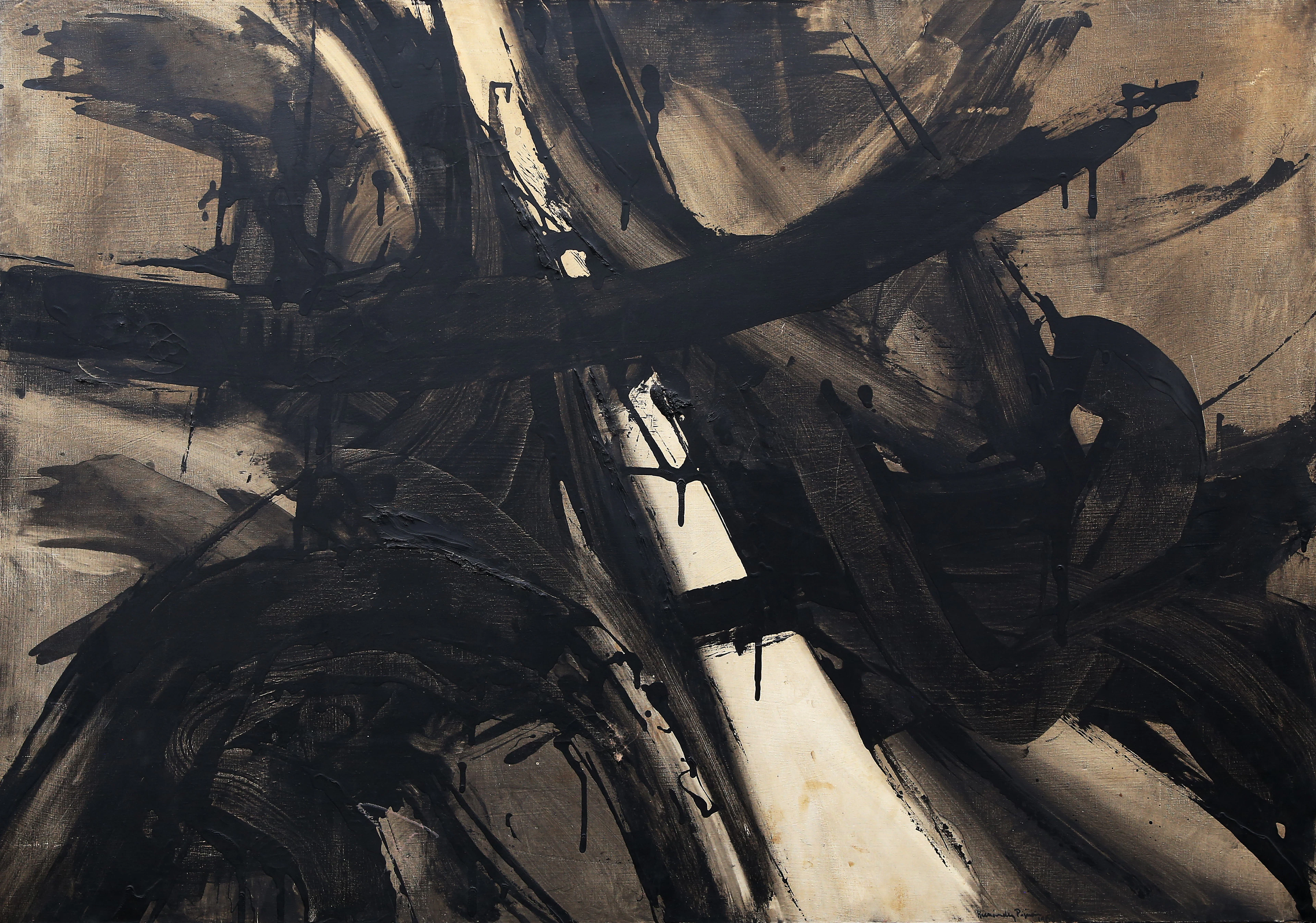 JOAN HERNÁNDEZ PIJUAN. "Pintura 187-60".