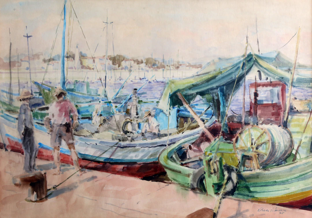 ALBERT ESTRADA VILARRASA. Port view.