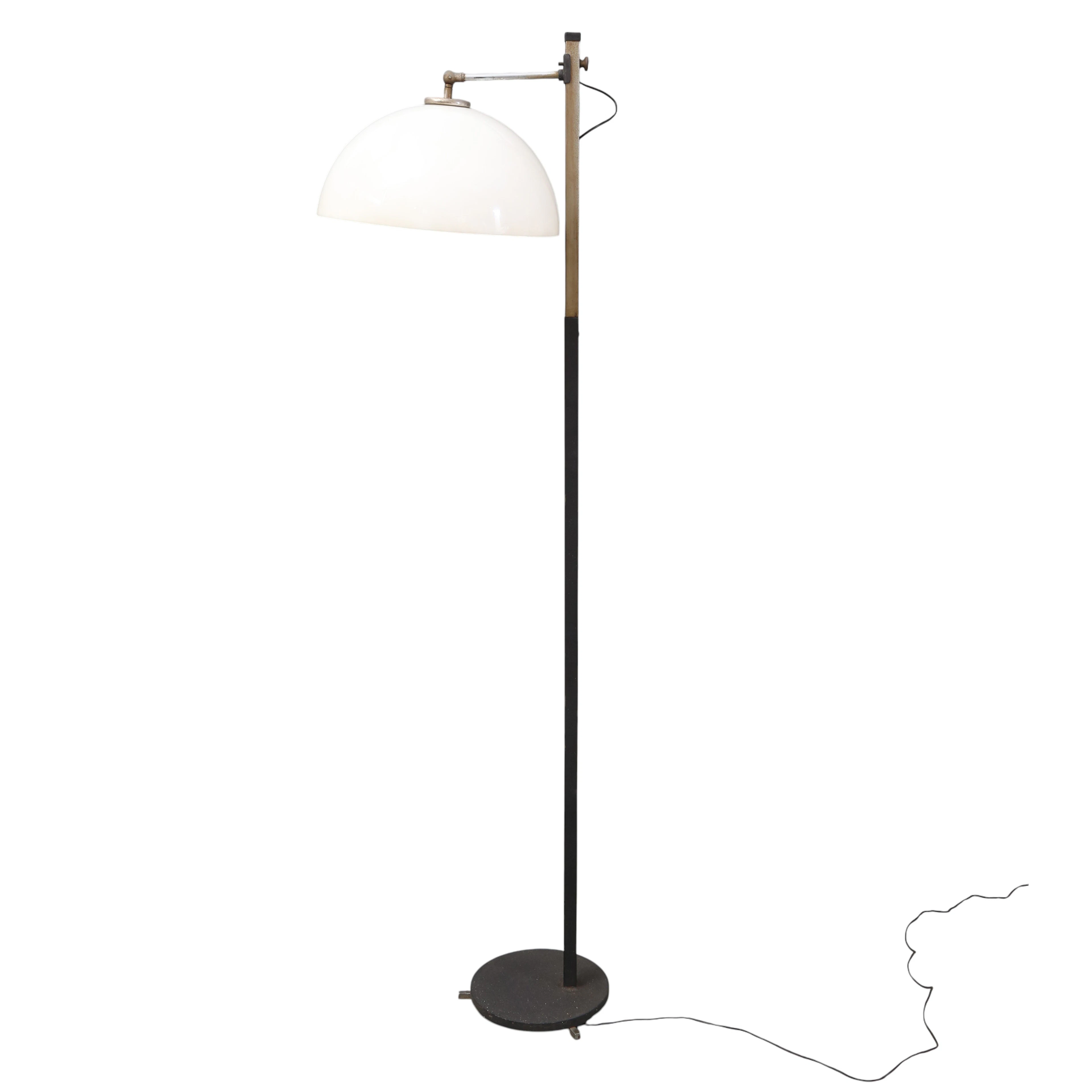 Mid-Century floor lamp, circa 1950-60.