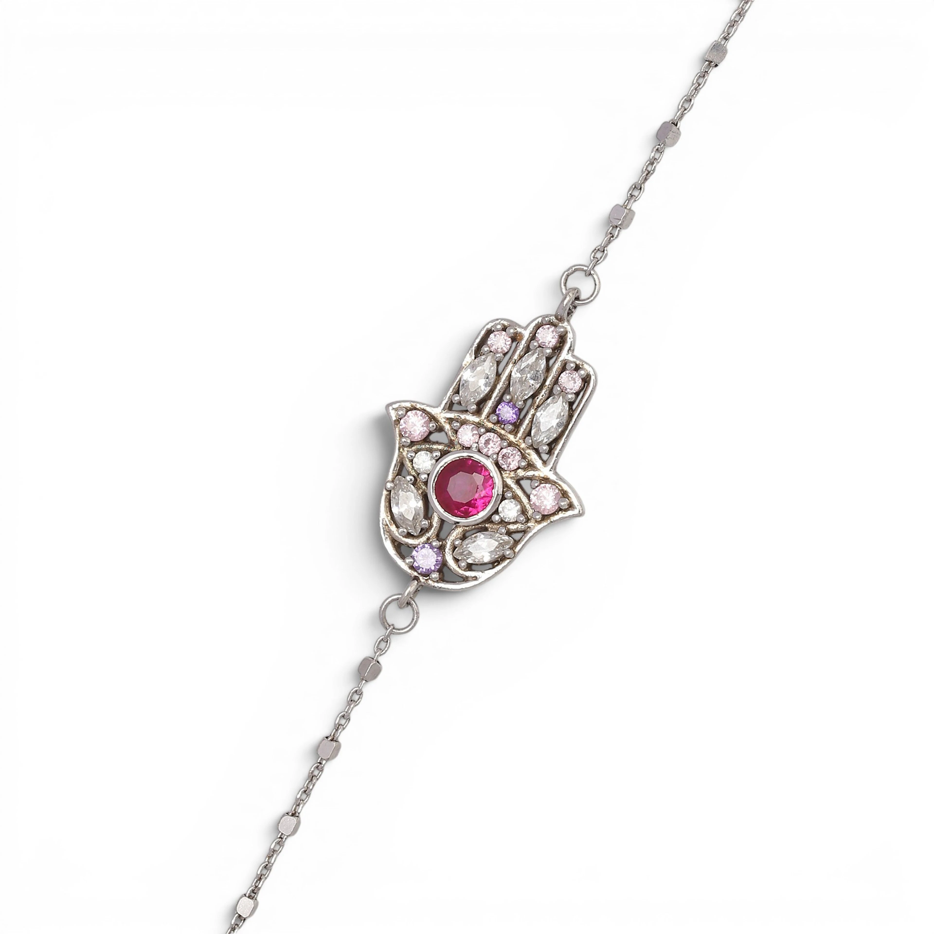 Bracelet with Hand of Fatima.