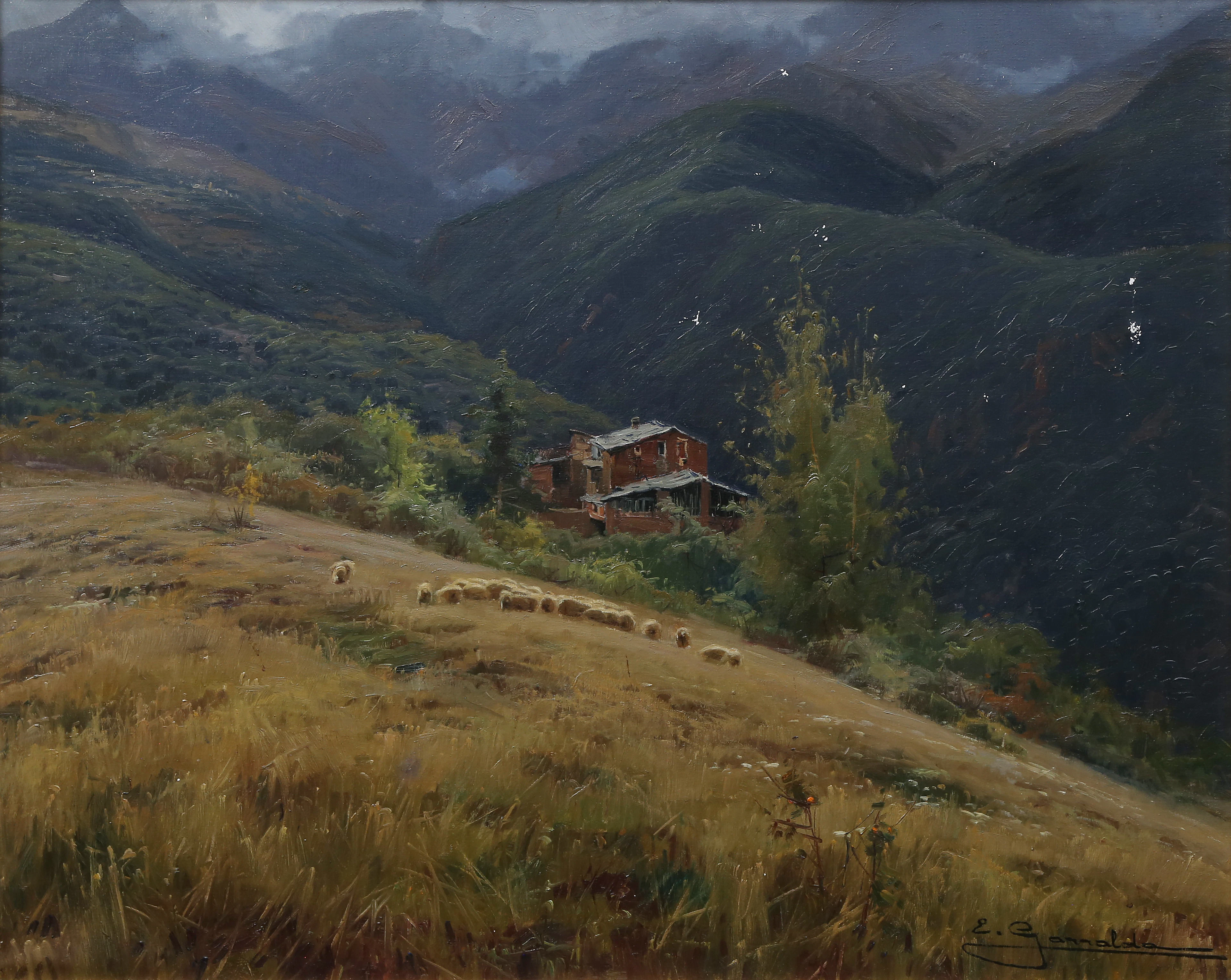 ELÍAS GARRALDA. "Stormy weather (Andorra Mountains)".